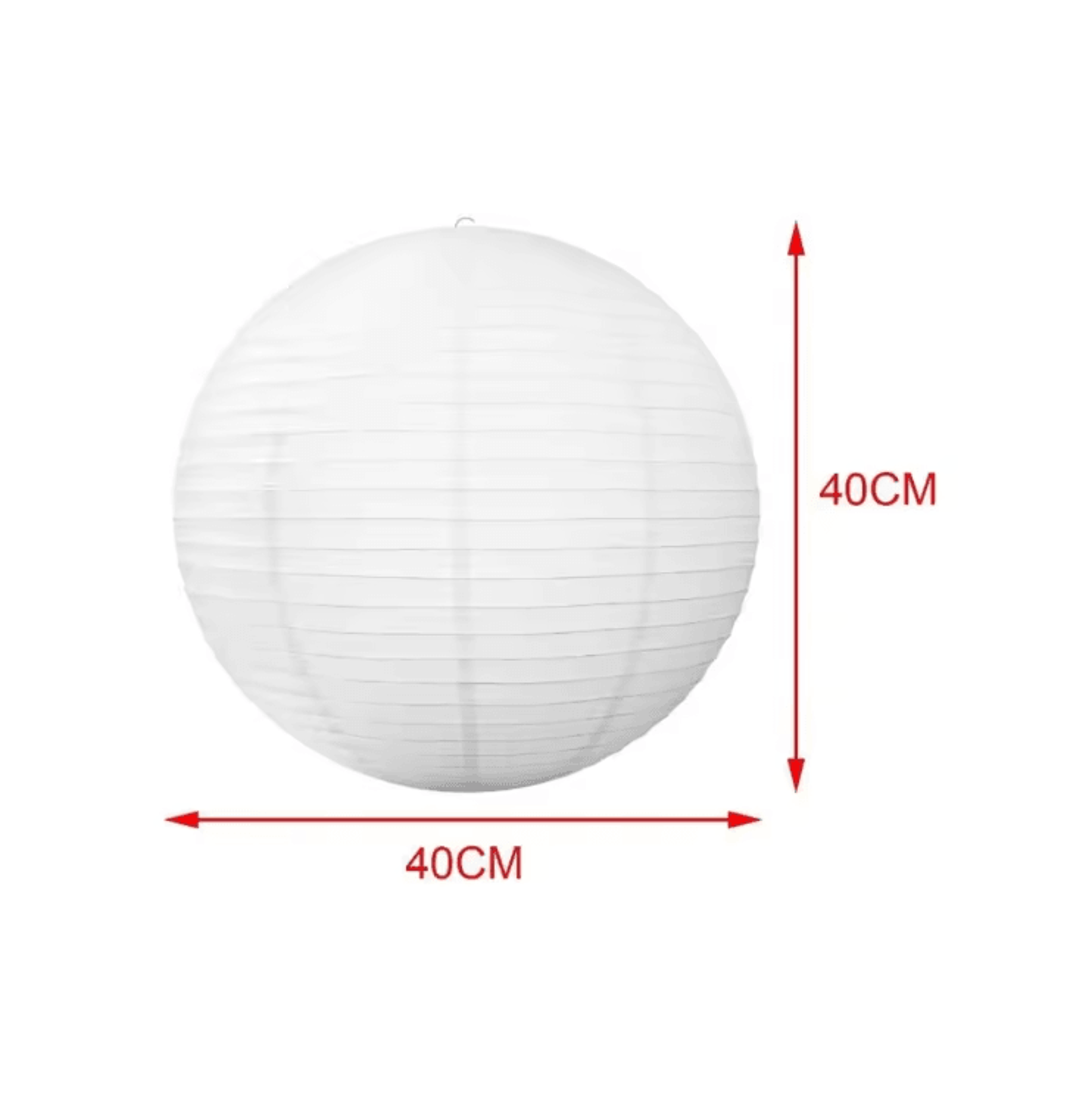Classic Round Hanging Paper Lampshade For Soft Elegant Ambient Lighting 3