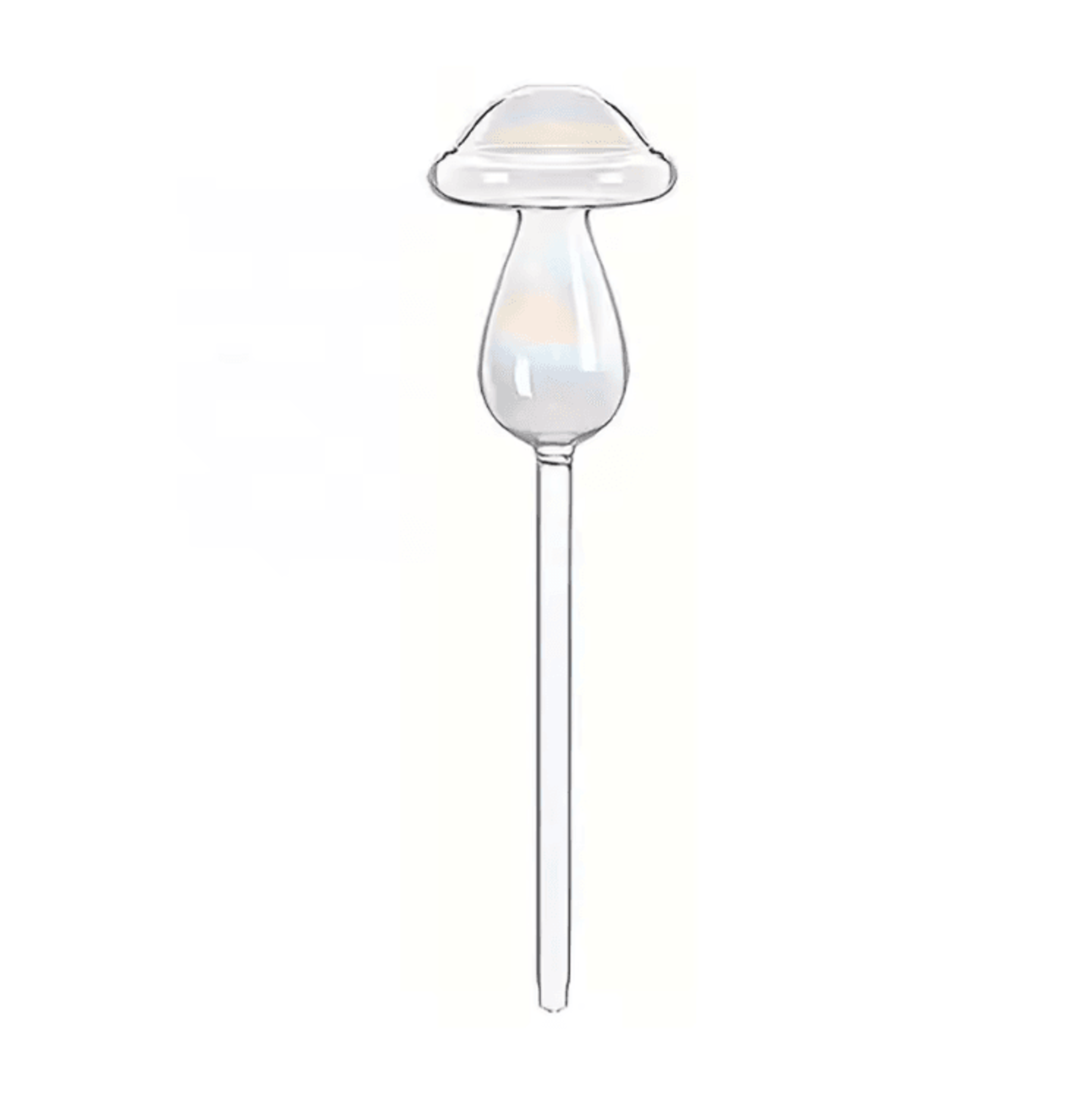 Rainbow Mushroom Glass Plant Watering Globes For Effortless Plant Care 2