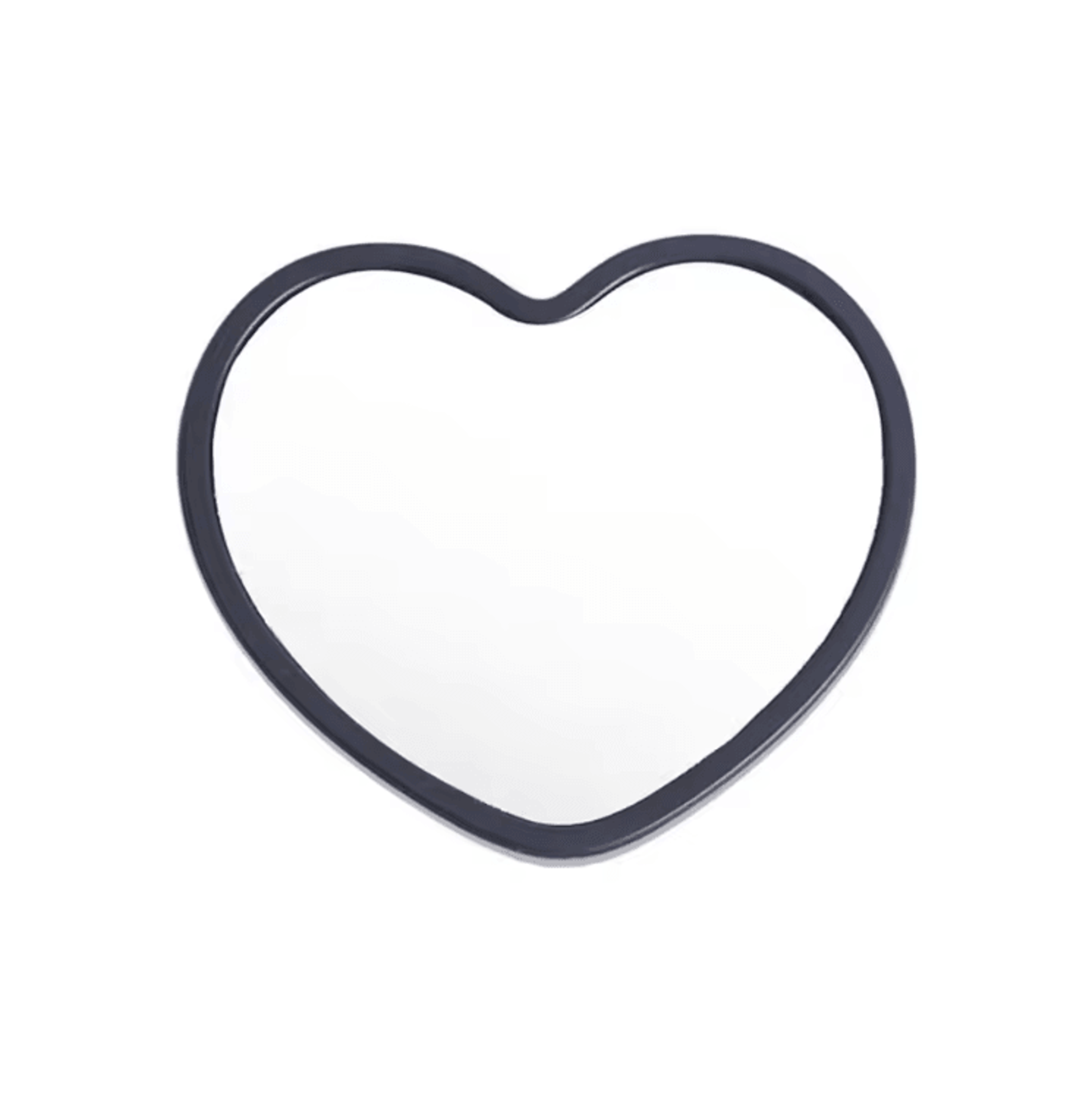 HeartShaped Mini Makeup Mirror  Cute Portable Handheld Beauty Mirror 5