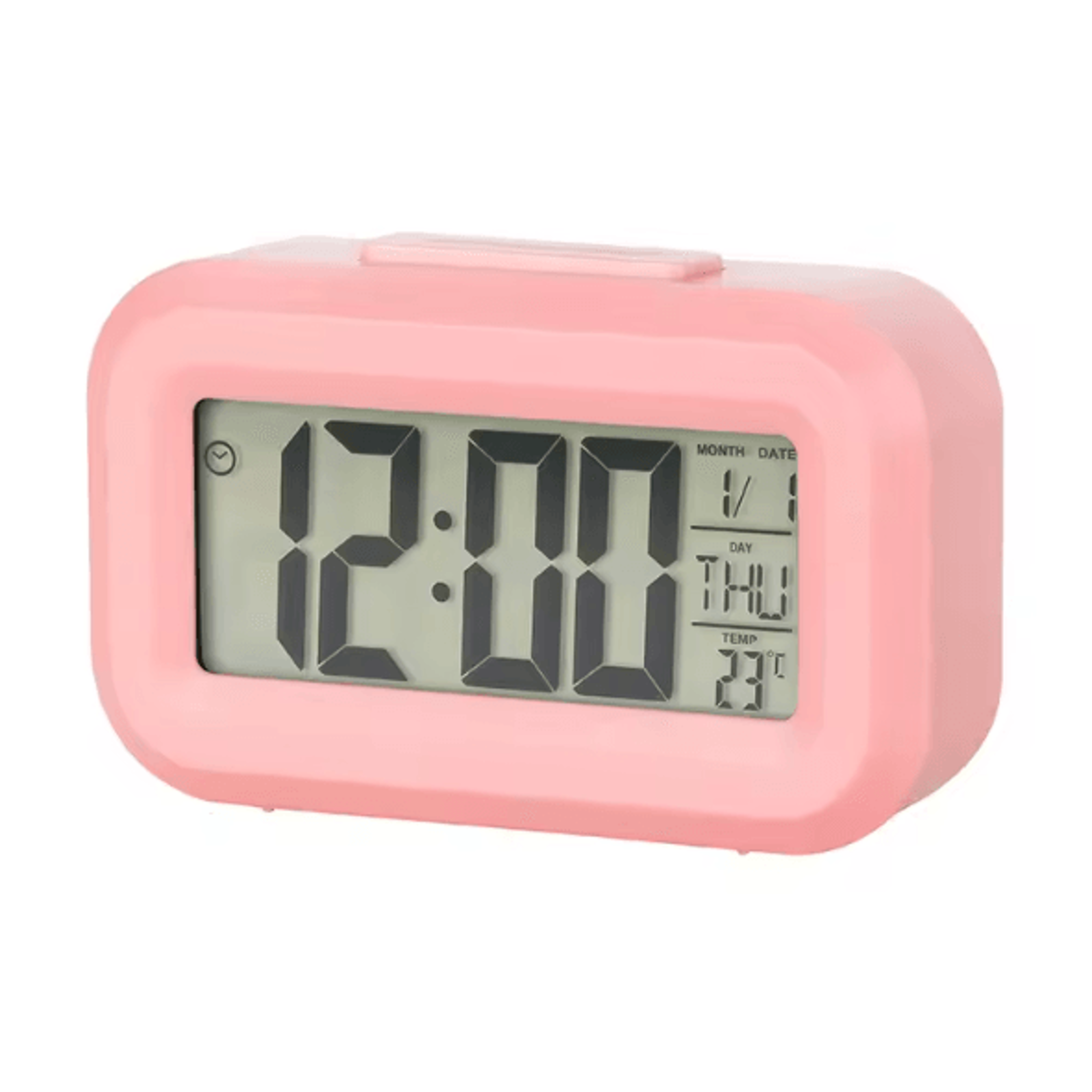 LED Digital Alarm Clock With Backlight  Snooze Calendar Desktop Clock For Home  Office 6