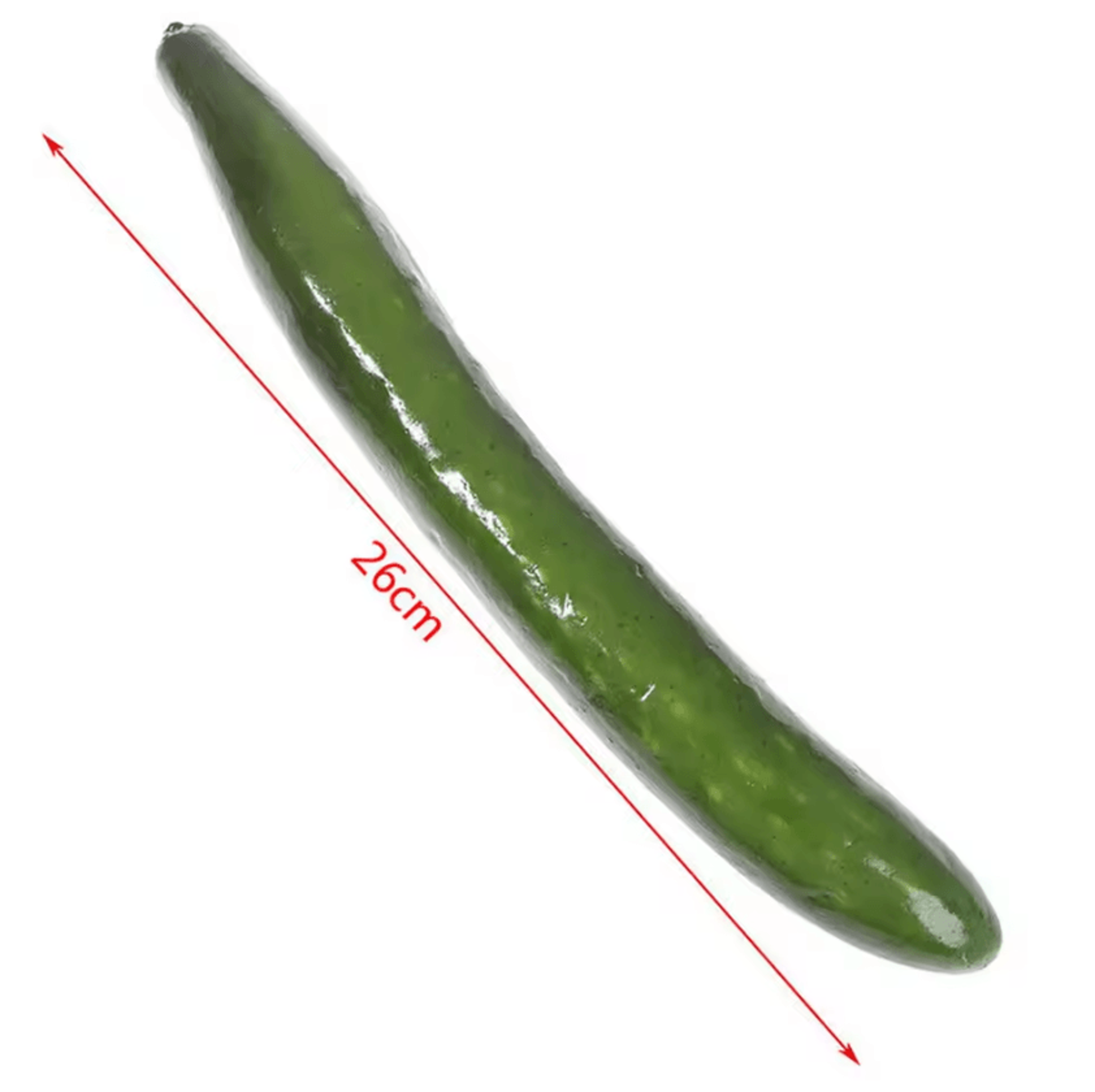 Realistic Fake Cucumber Set  Lifelike Artificial Vegetable Props For Kitchen  Display 0