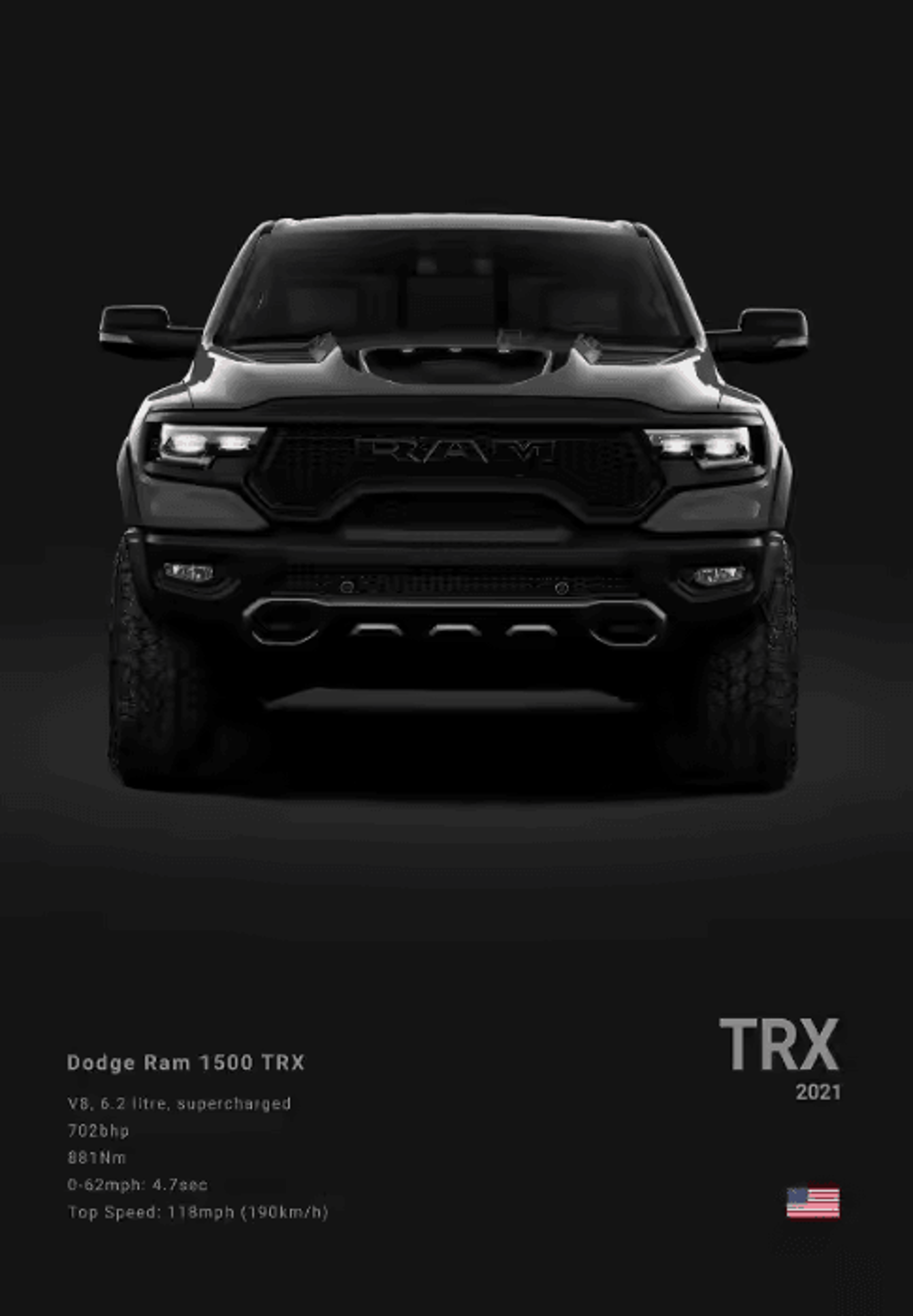 Dodge Challenger SRT Hellcat Redeye Canvas Poster  Modern Muscle Car Wall Art 12