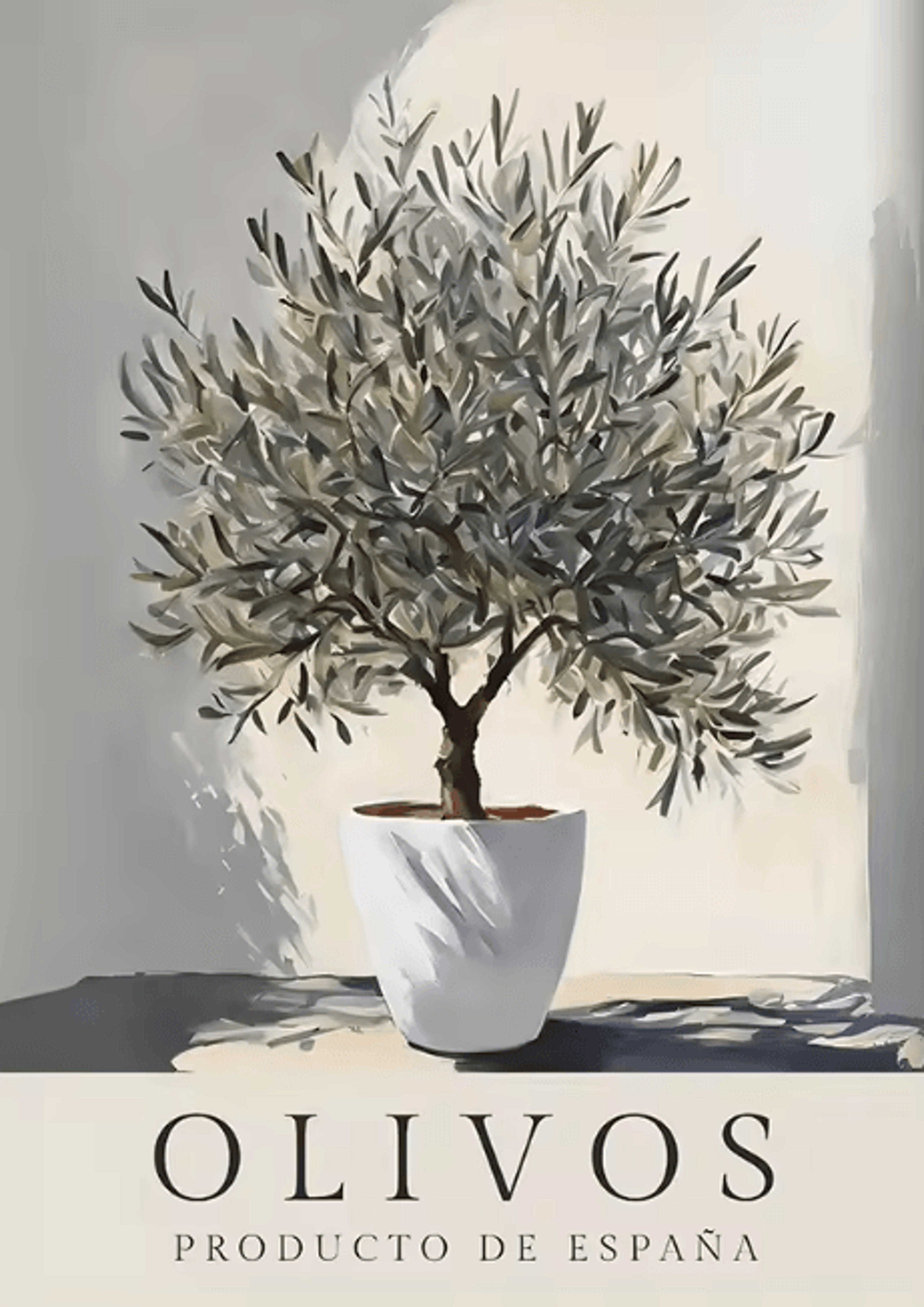 Retro Olive Tree  Lemon Canvas Poster  Vintage Botanical Kitchen  Home Wall Art 8