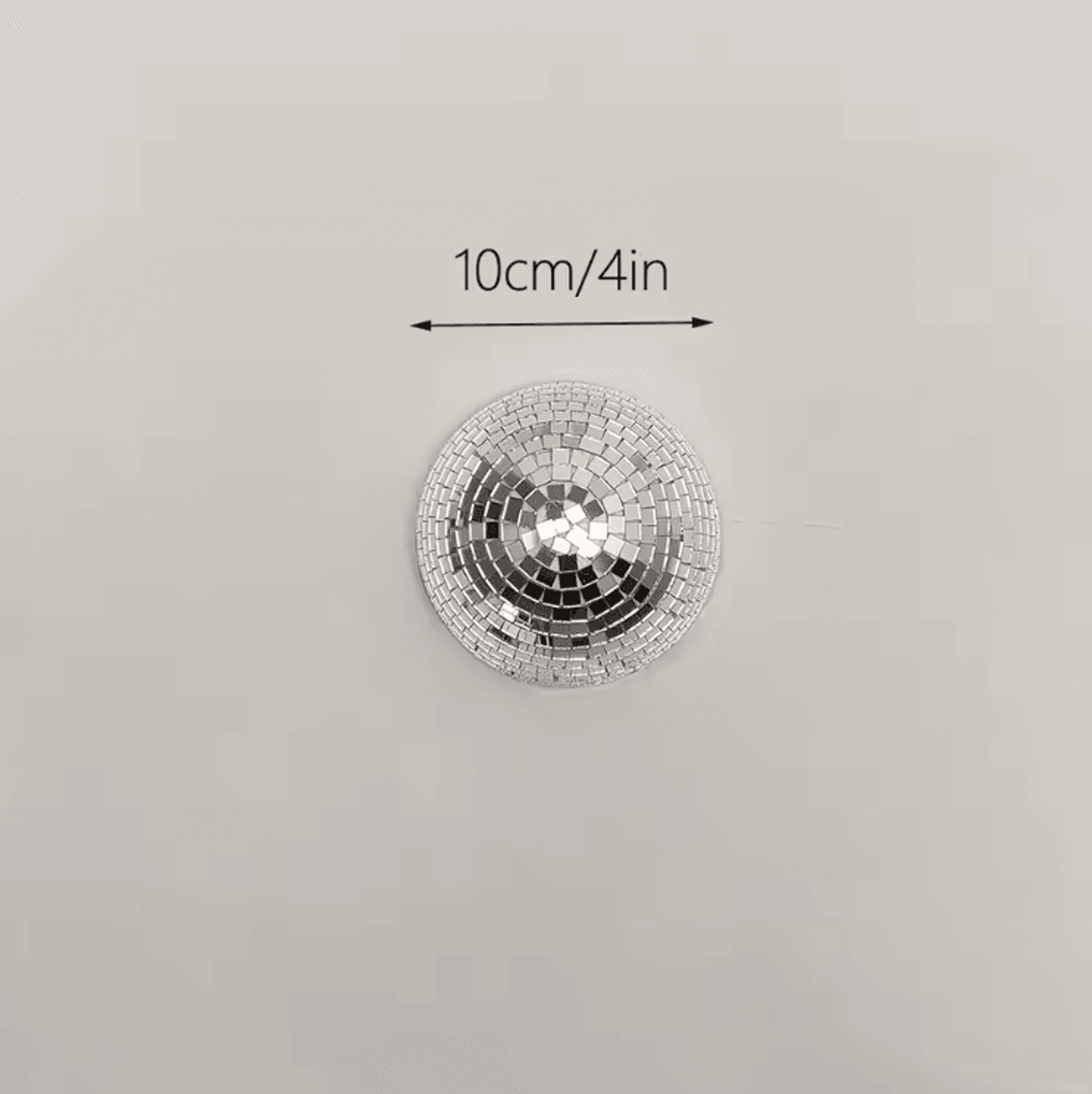 half-moon disco ball wall decor mirrored metallic wall art for modern spaces
