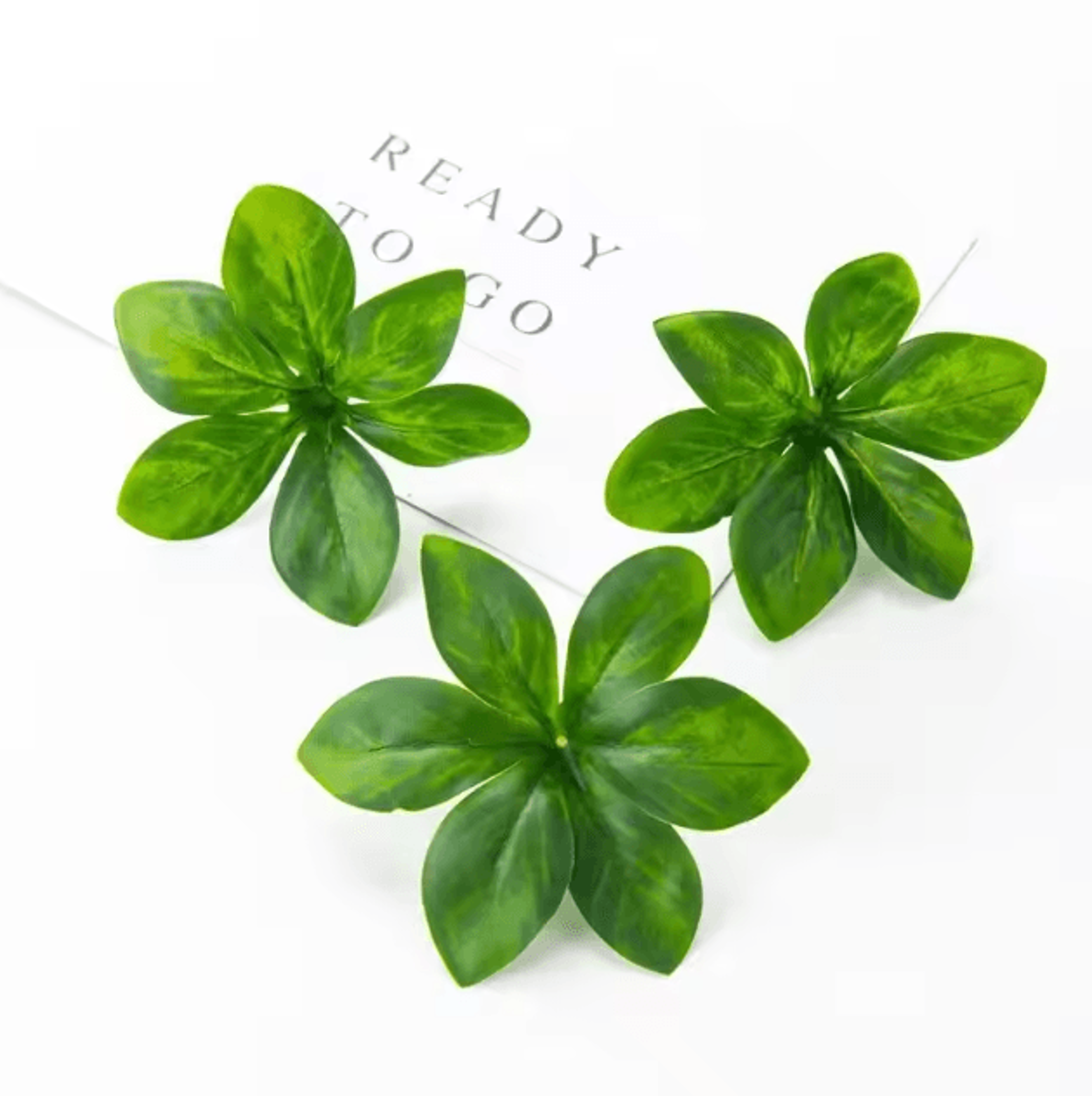 50PCS Hanging Bell Leaf Artificial Flower Set  DIY Garland  Wedding Decor Kit 4