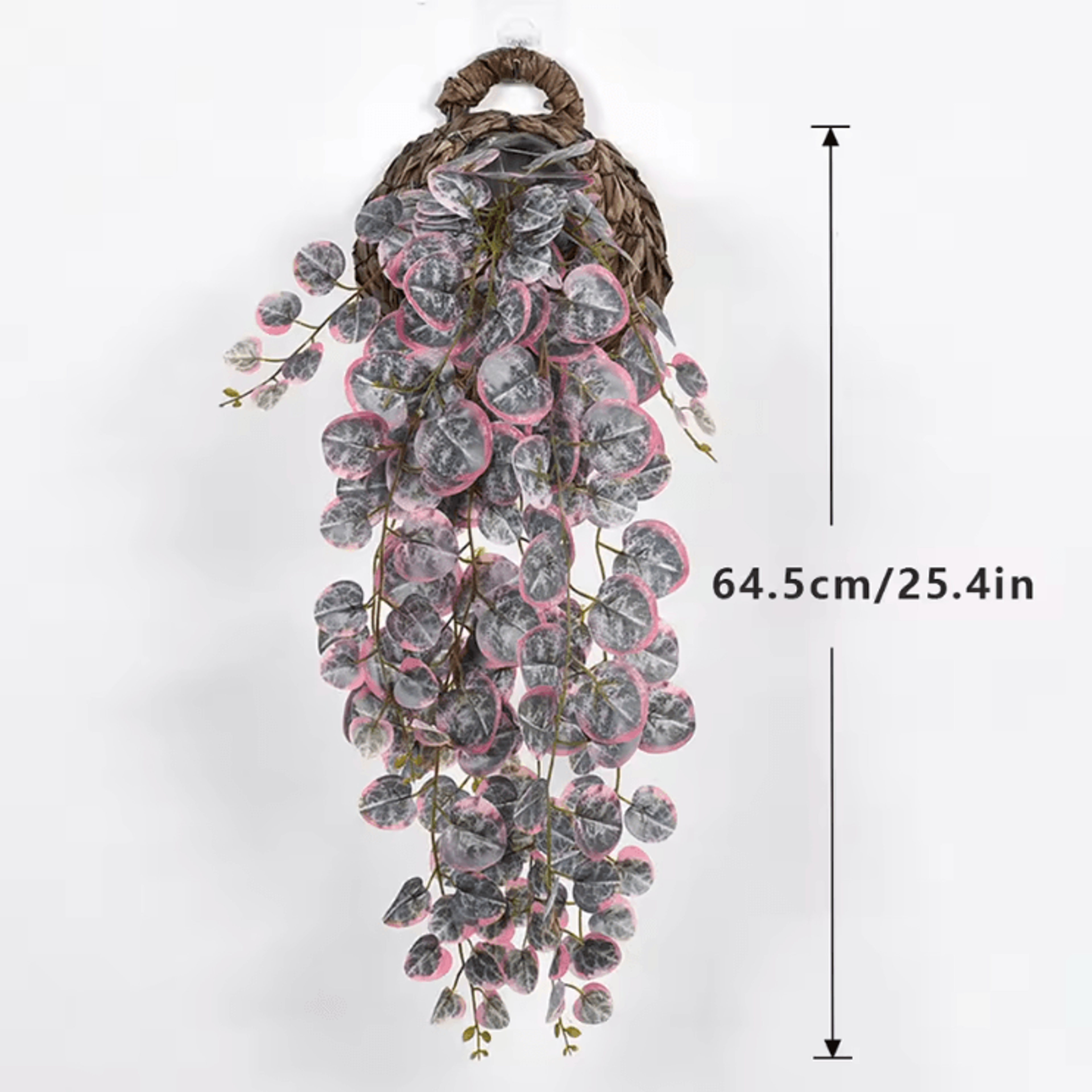 Artificial Eucalyptus Hanging Vine  Realistic Wall Greenery For Home  Event Decor 5