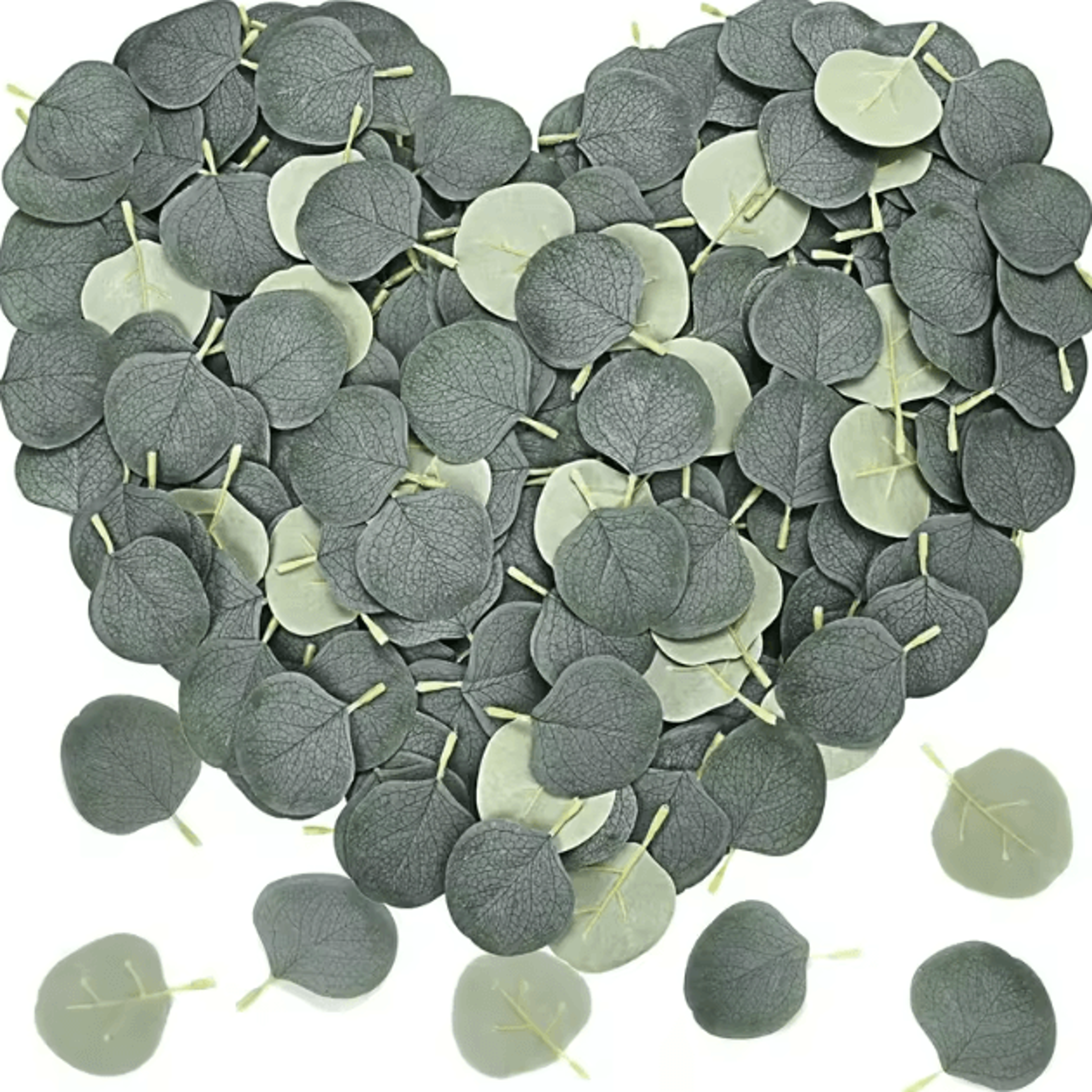 10PCS Silk Eucalyptus Leaves Stems  Artificial Greenery For DIY Decor  Floral Arrangements 4