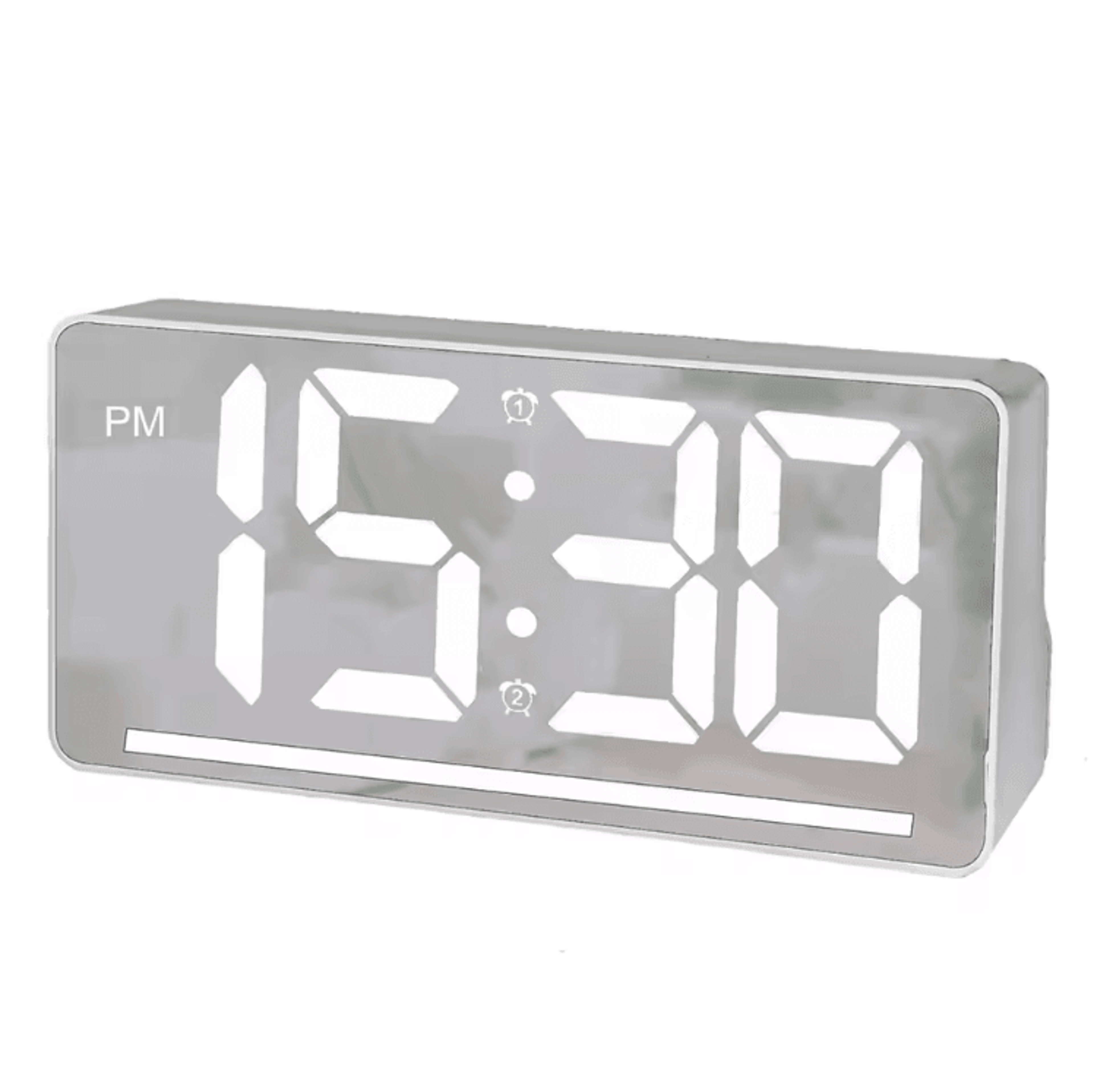 Large Display Digital Alarm Clock  LED Temperature Clock With Night Light For Home  Office 4