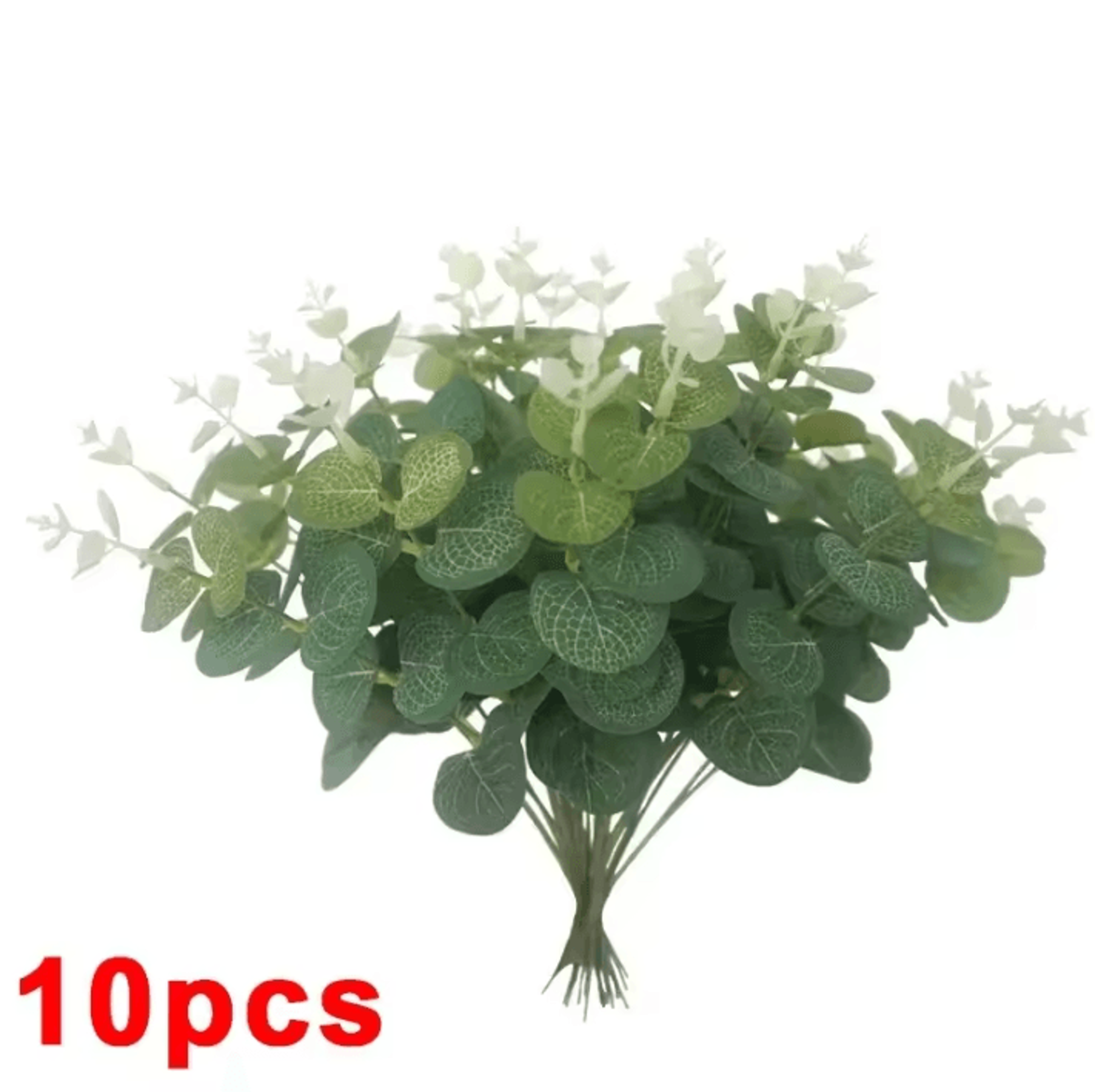 Artificial Eucalyptus Stems Set  Realistic Silk Greenery For DIY Bouquets  Home Decor 4