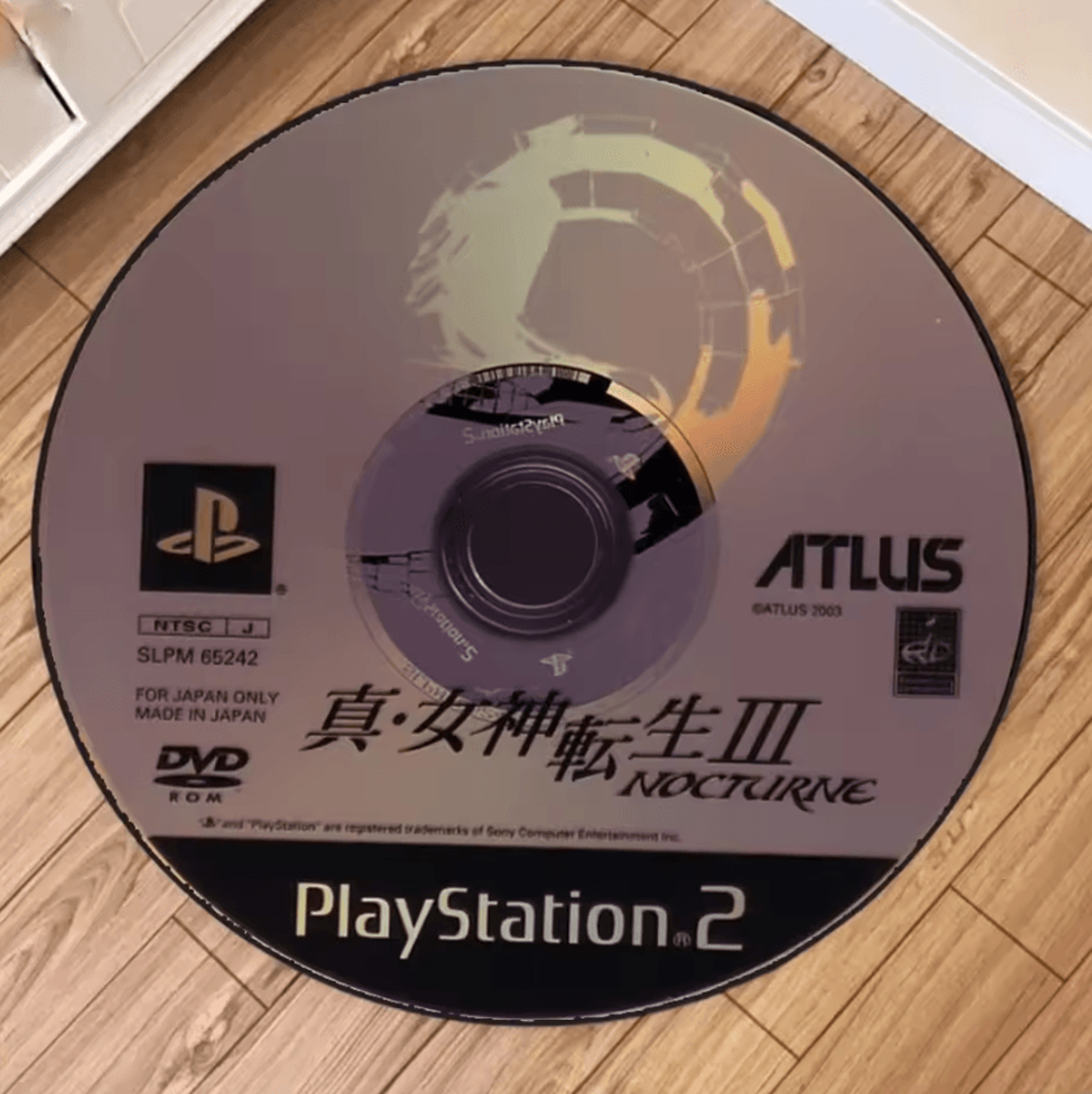 Retro Metal Gear CD Rug  Round Gaming Disc Carpet Aesthetic Floor Mat 3