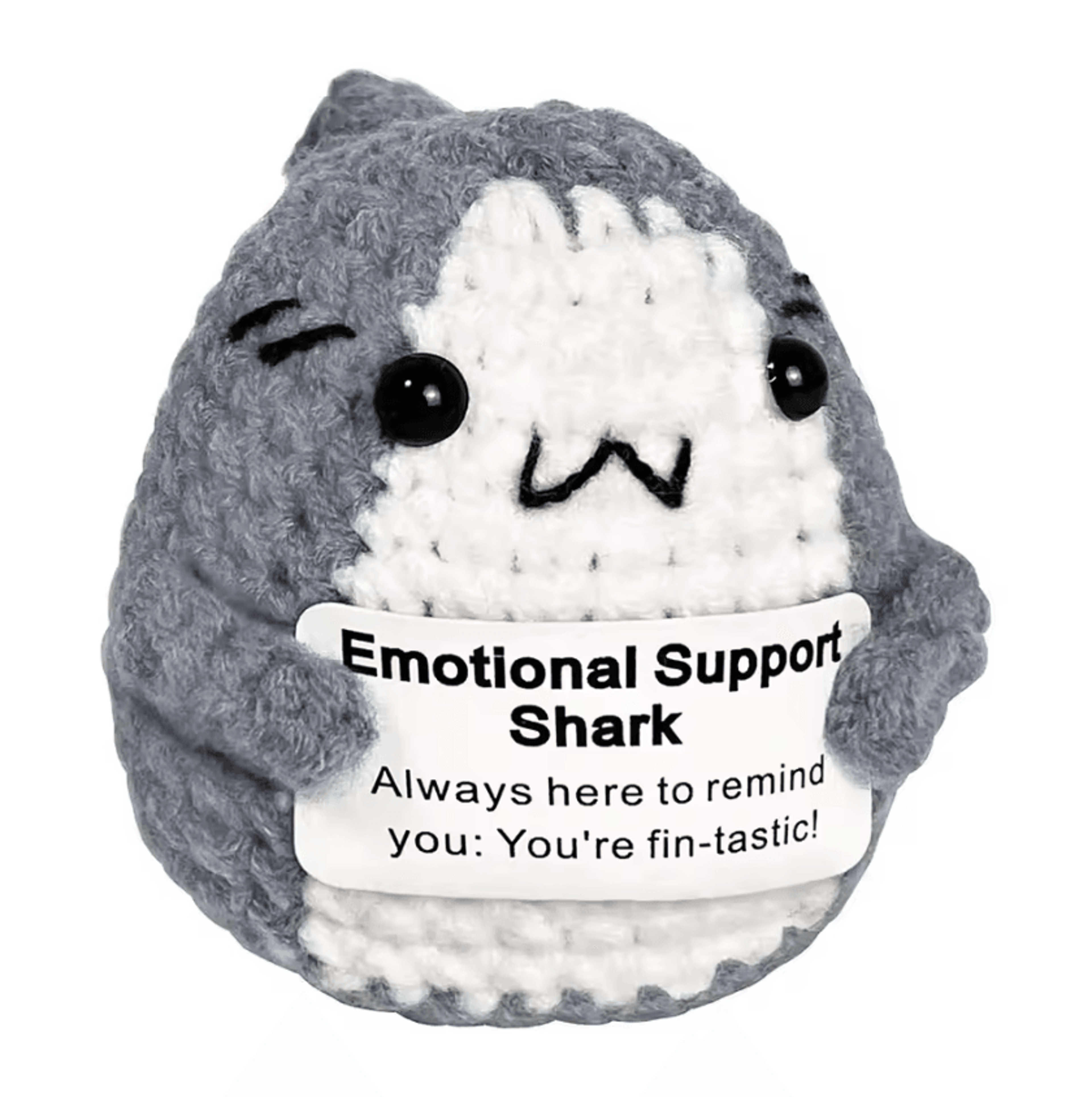 Handmade Emotional Support Crochet Plush  Mini Cute Crochet Desk Decor Gift 2