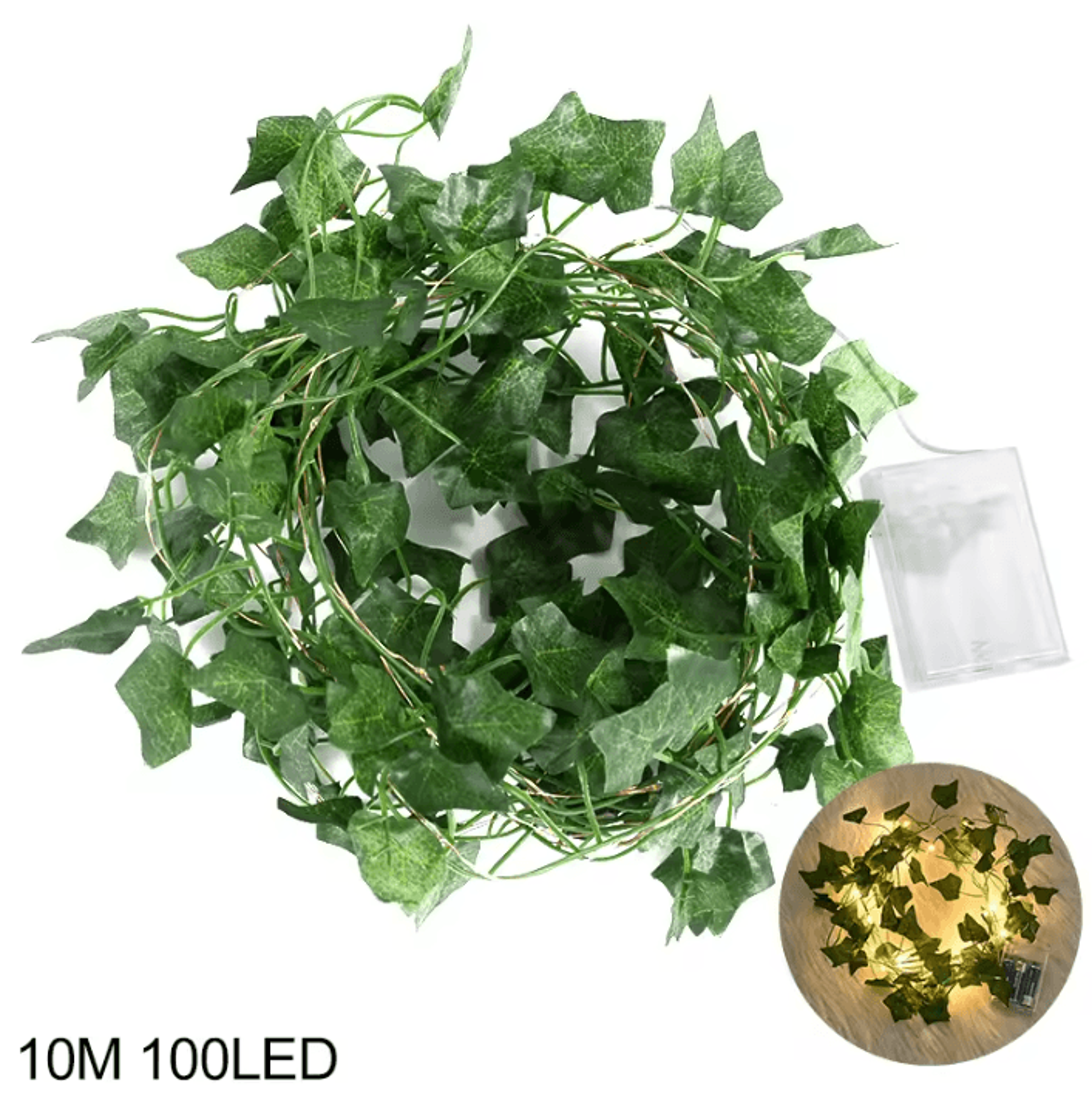 LED Leaf Vine String Lights  2M10M Fairy Garland For Cozy Home  Garden Decor 4