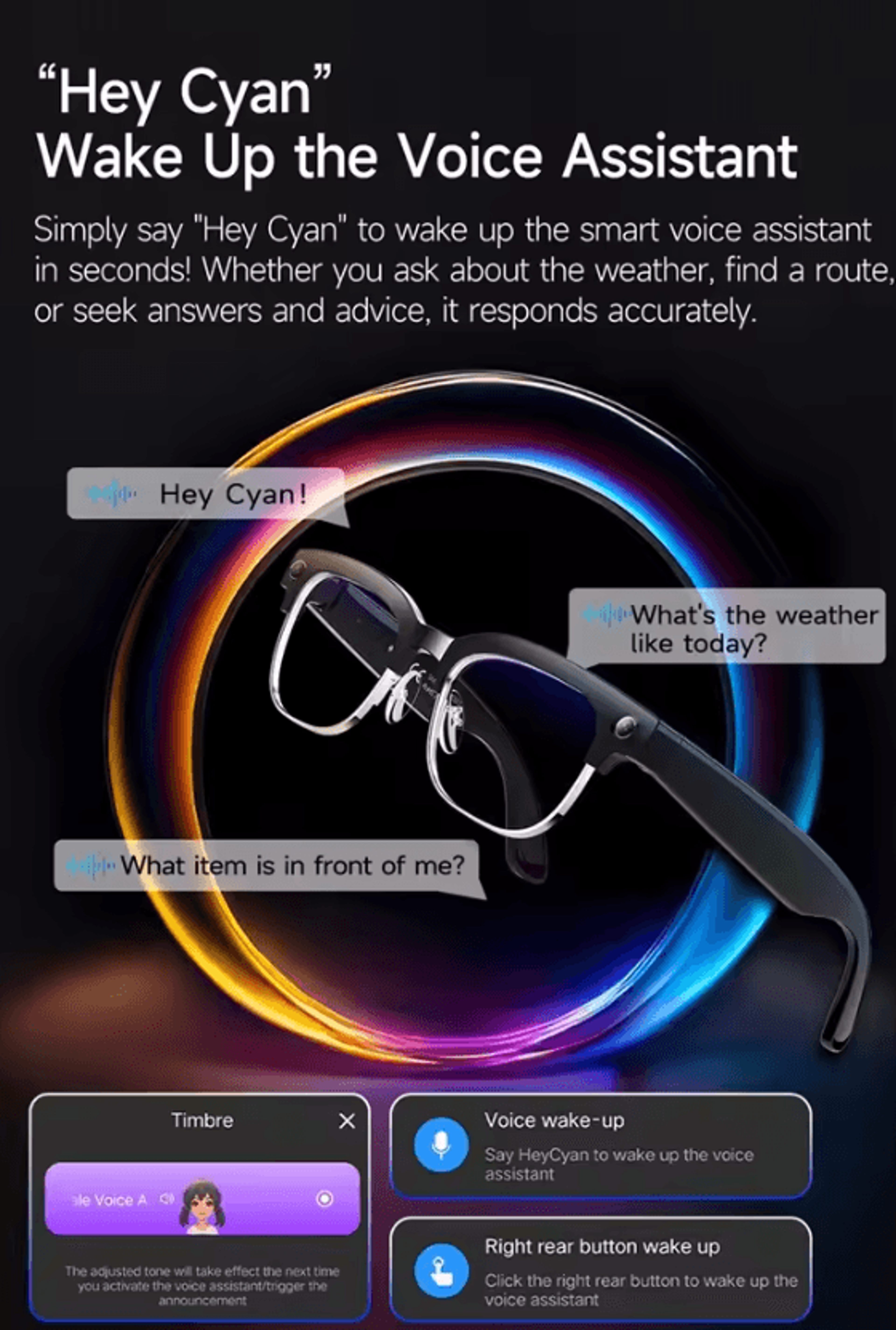 OmniLens 4K AI Smart Translation Glasses With Camera  Bluetooth Calling 1
