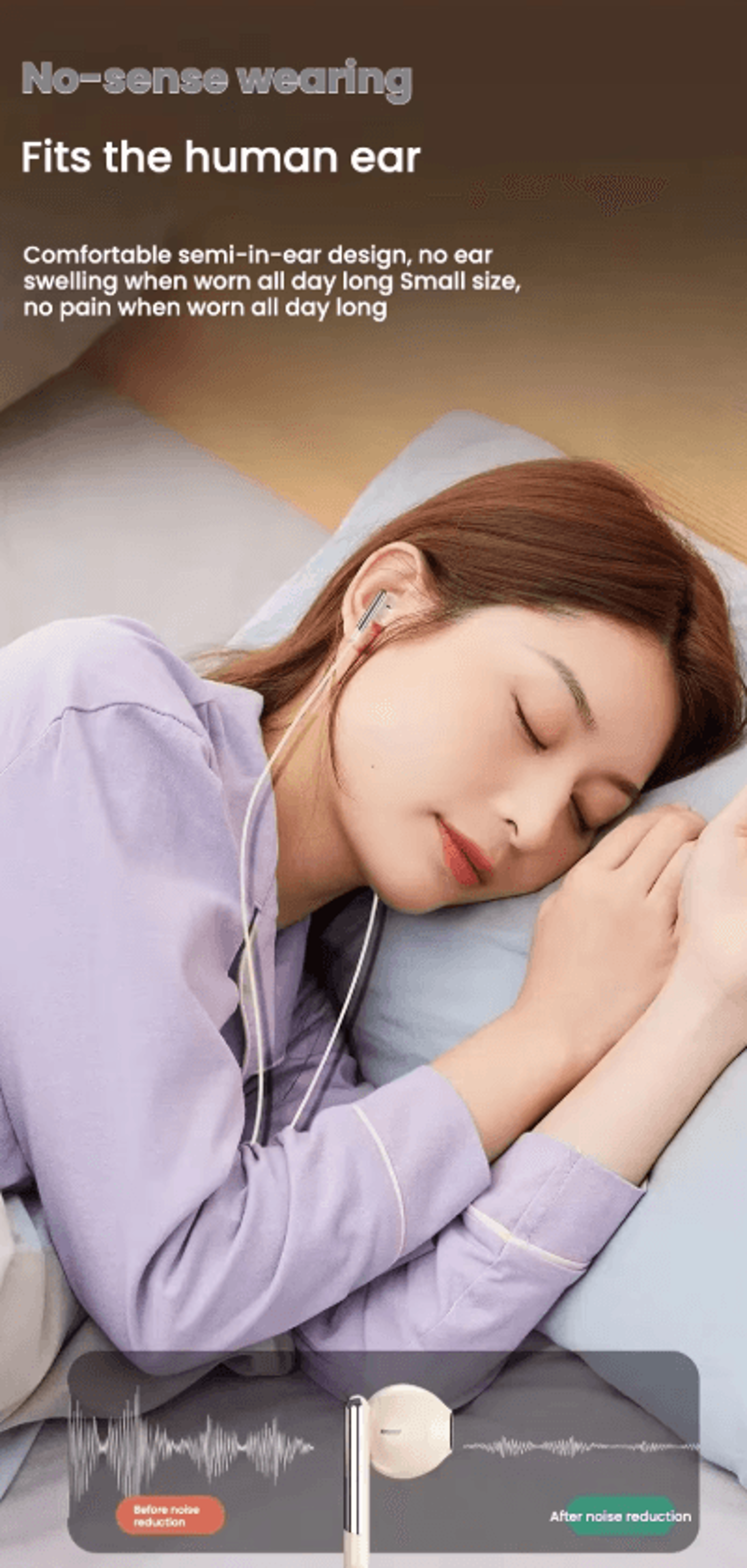 ClearSound MFi Lightning Wired Earphones With Digital Chip  HD Mic 1