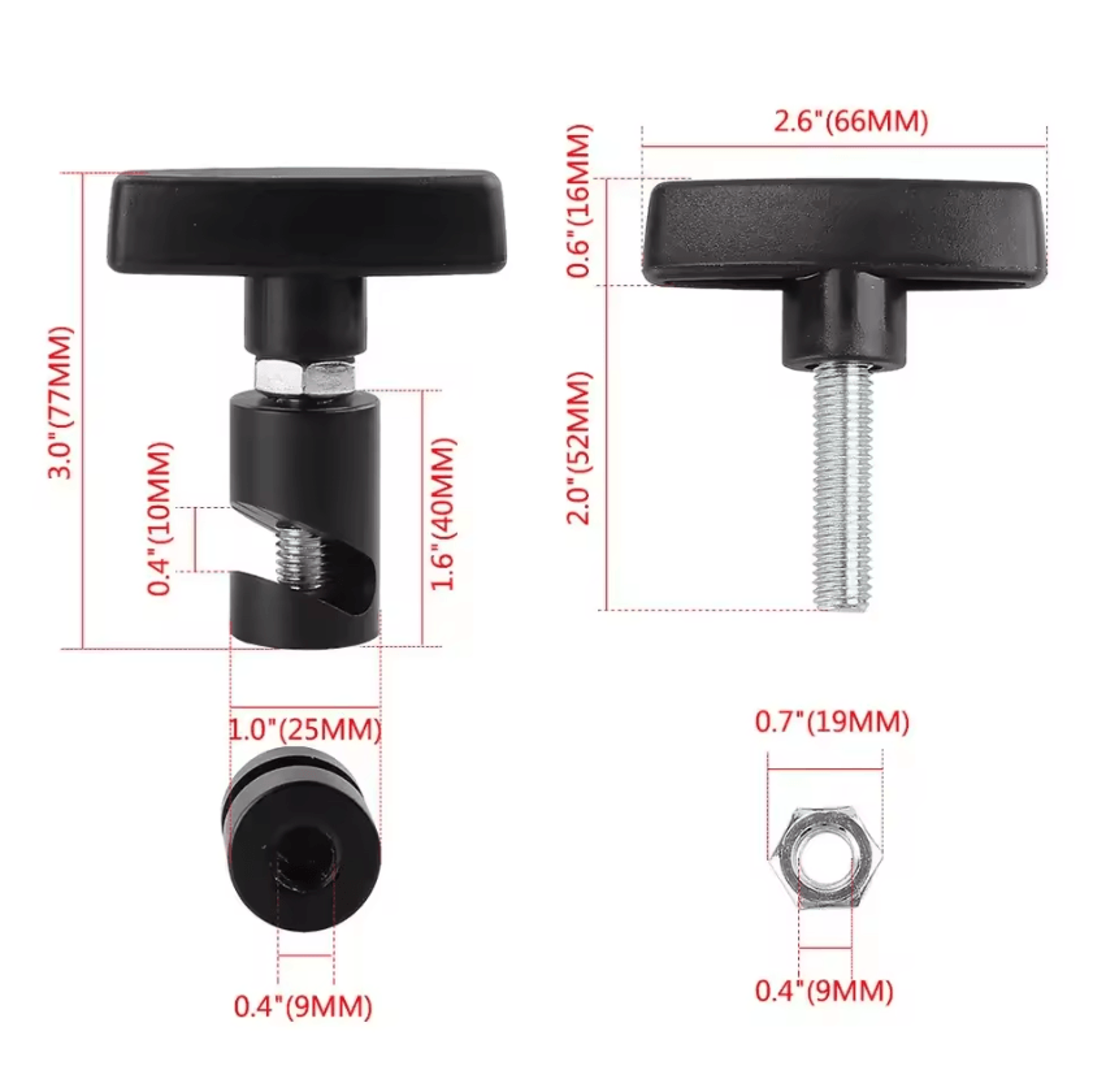 AutoFix Pro Car Hood Support Clamp  AntiSlip Engine Cover Holder  Safety Fixing Tool 1