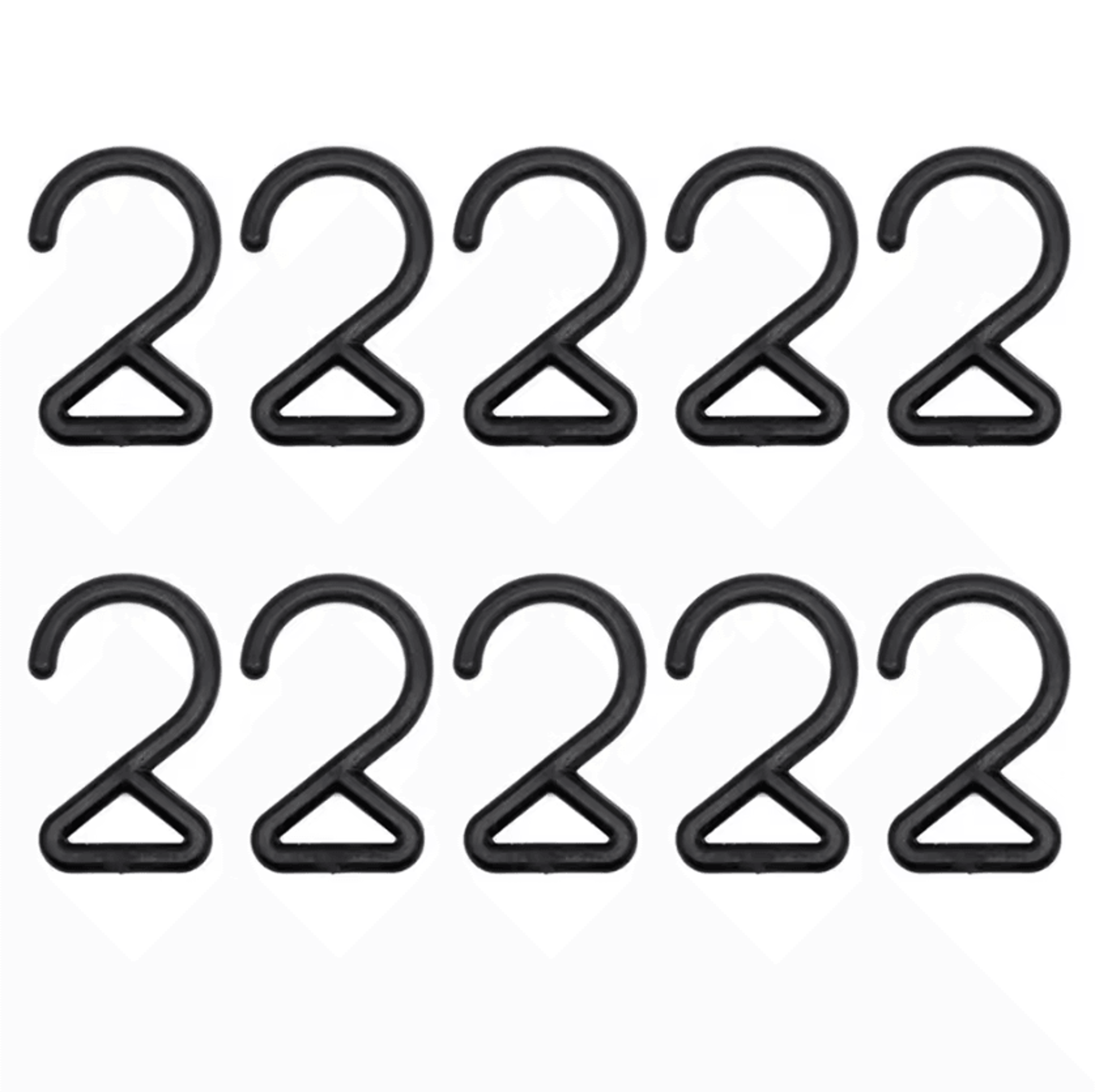 10PCS Portable Camping Hanger Hooks ZShaped Outdoor Storage Hooks MultiPurpose Gear Organizer 3