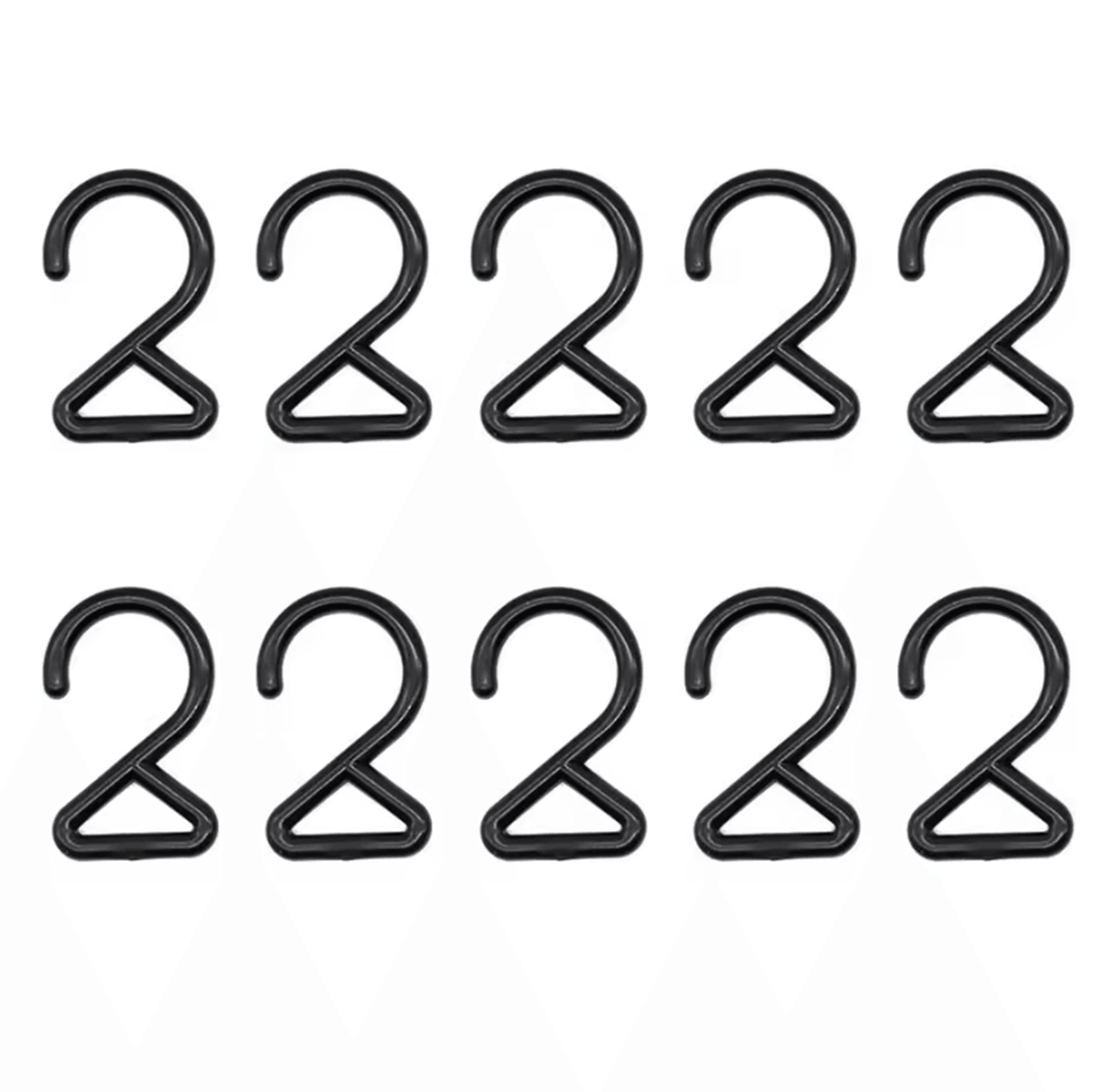10PCS Portable Camping Hanger Hooks ZShaped Outdoor Storage Hooks MultiPurpose Gear Organizer 4