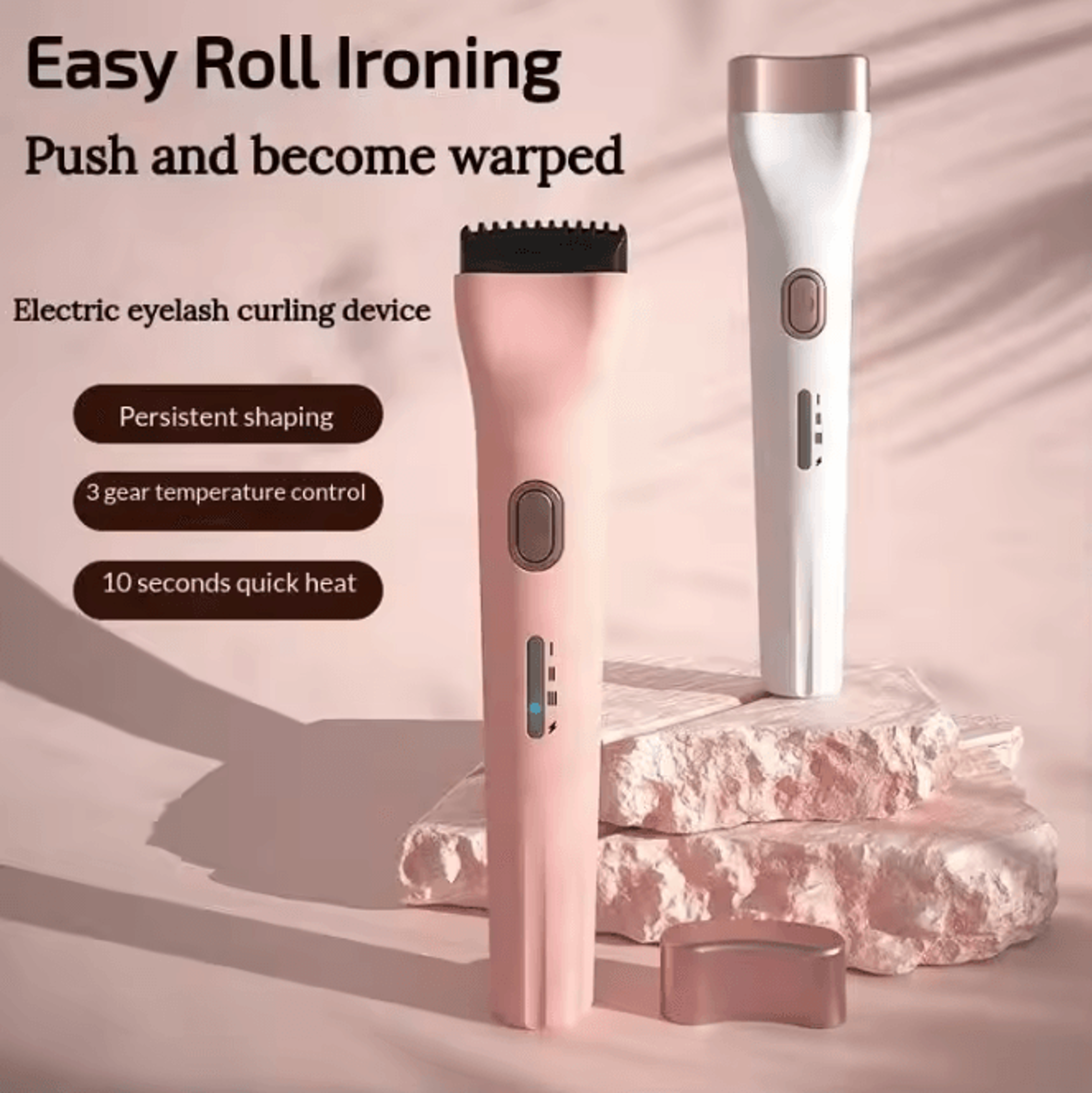 LashLift Pro Heated Eyelash Curler Rechargeable Electric Eyelash Curler Fast Heat LongLasting Curl 4