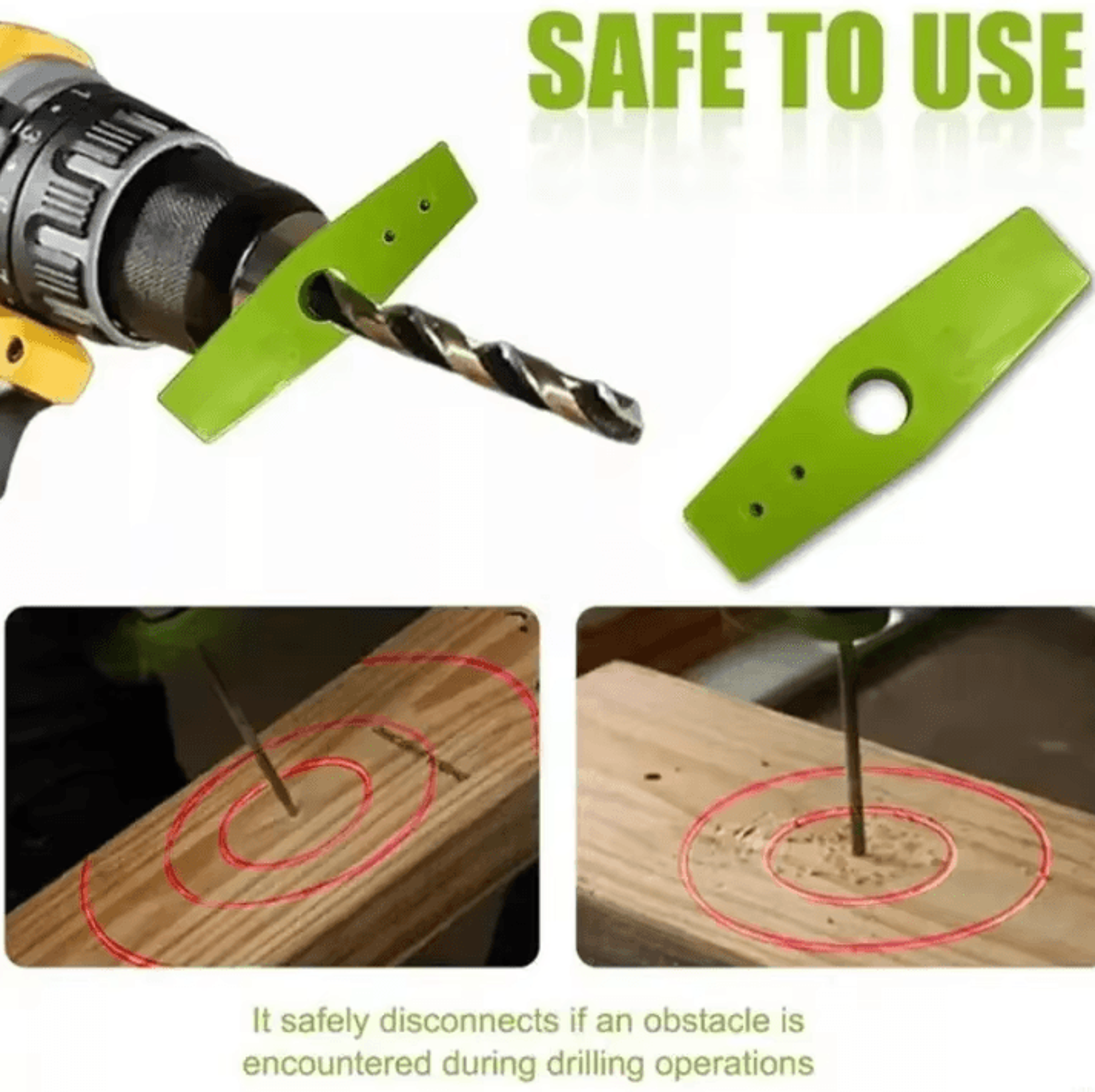 LED Drill Hole Positioning Guide  Portable Precision Drill Locator Tool 1