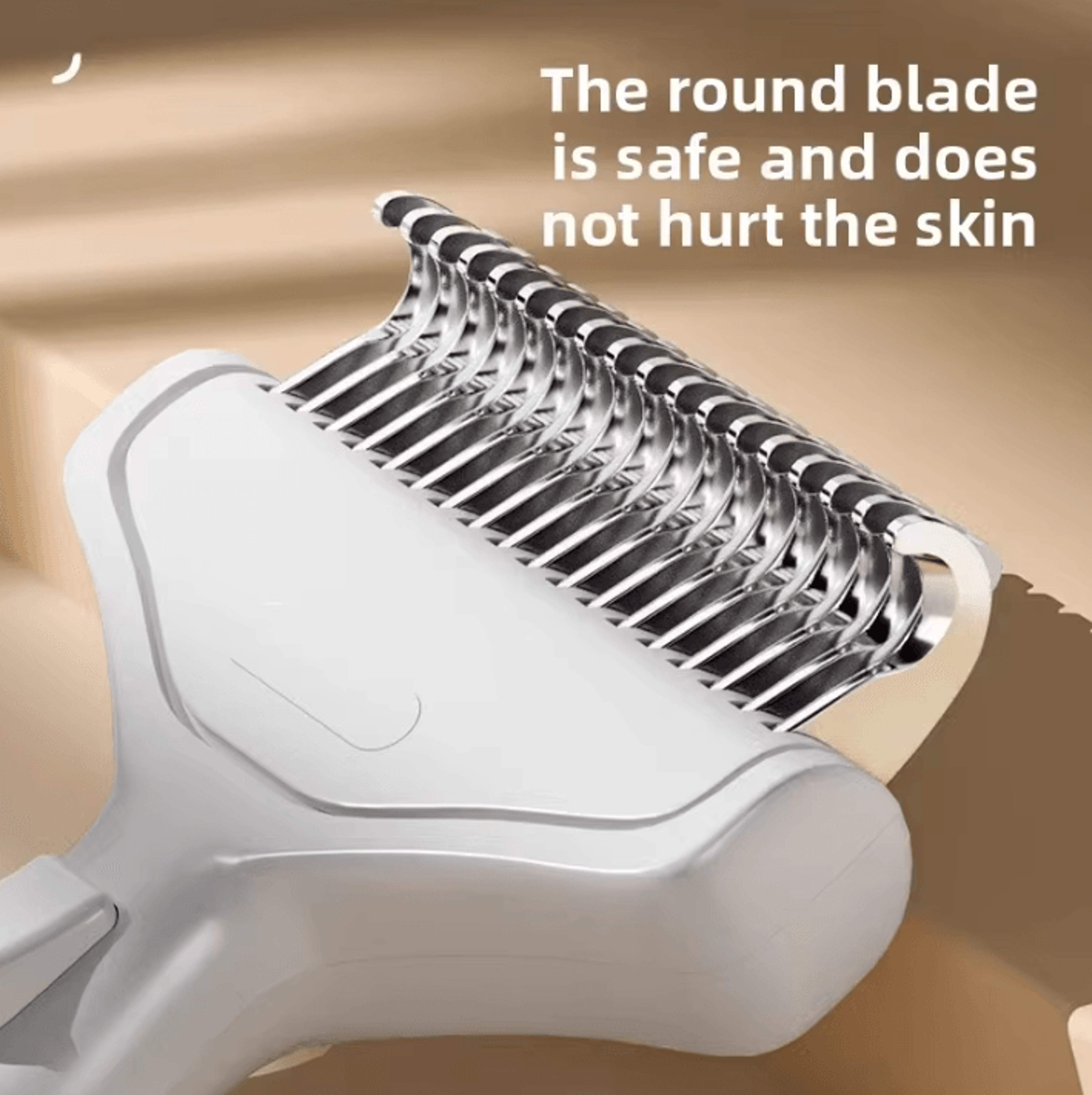 Stainless Steel Dog Grooming Comb  Dematting  Deshedding Pet Hair Remover 2