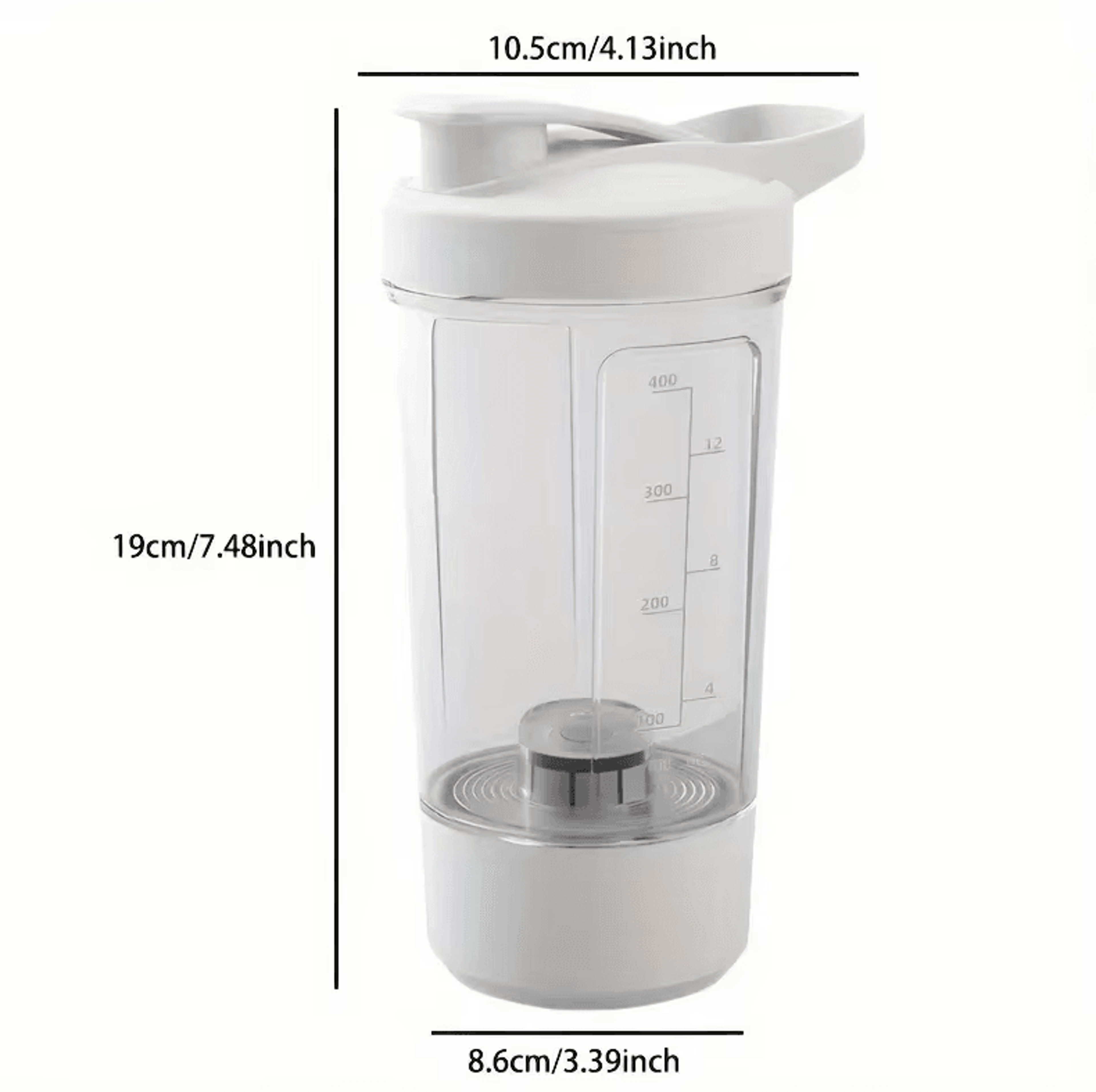 Smart Electric Protein Shaker Cup 450ml SelfStirring Portable Mixing Bottle 1