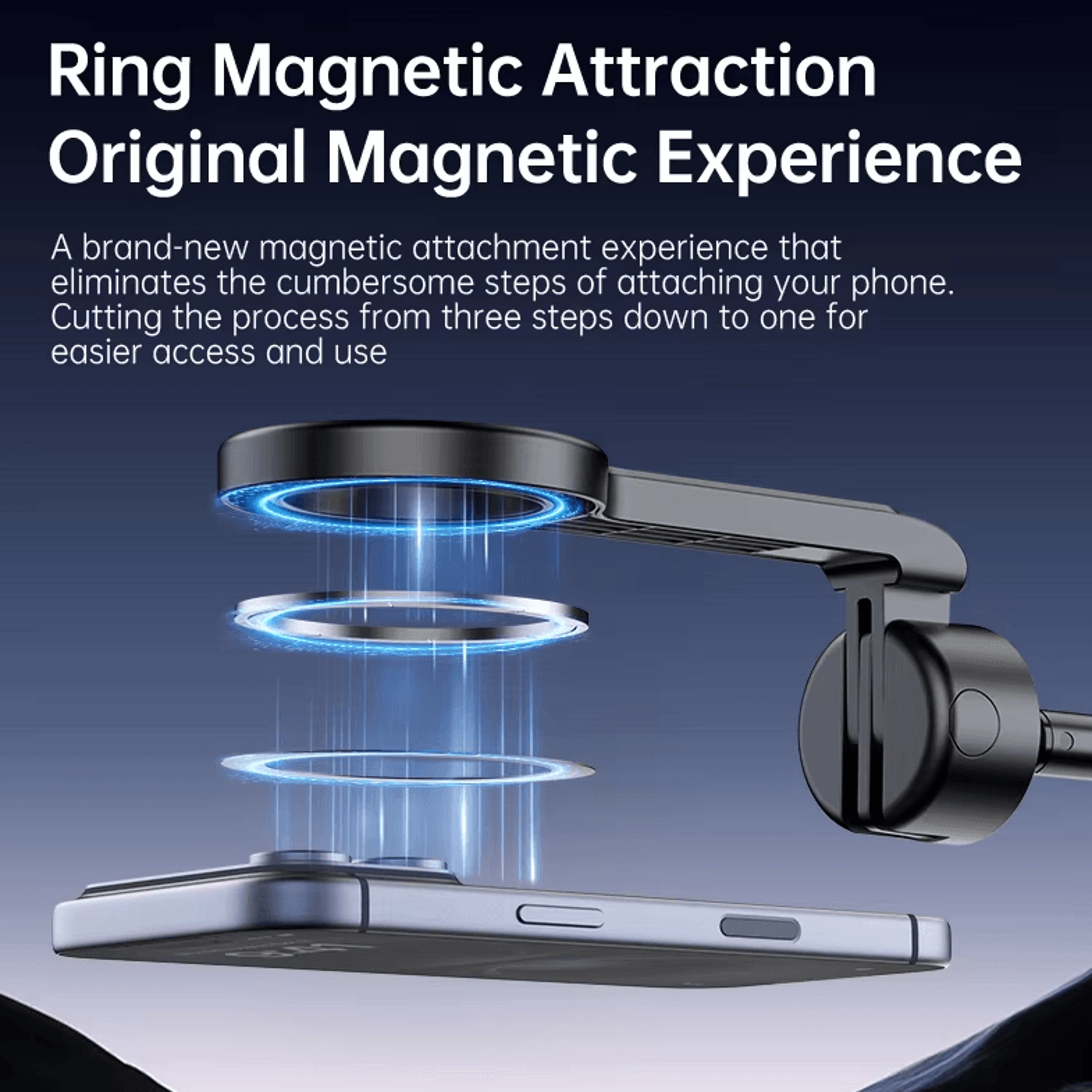 T18 Magnetic Phone Tripod Selfie Stick With Wireless Grip  Desktop Stand 1