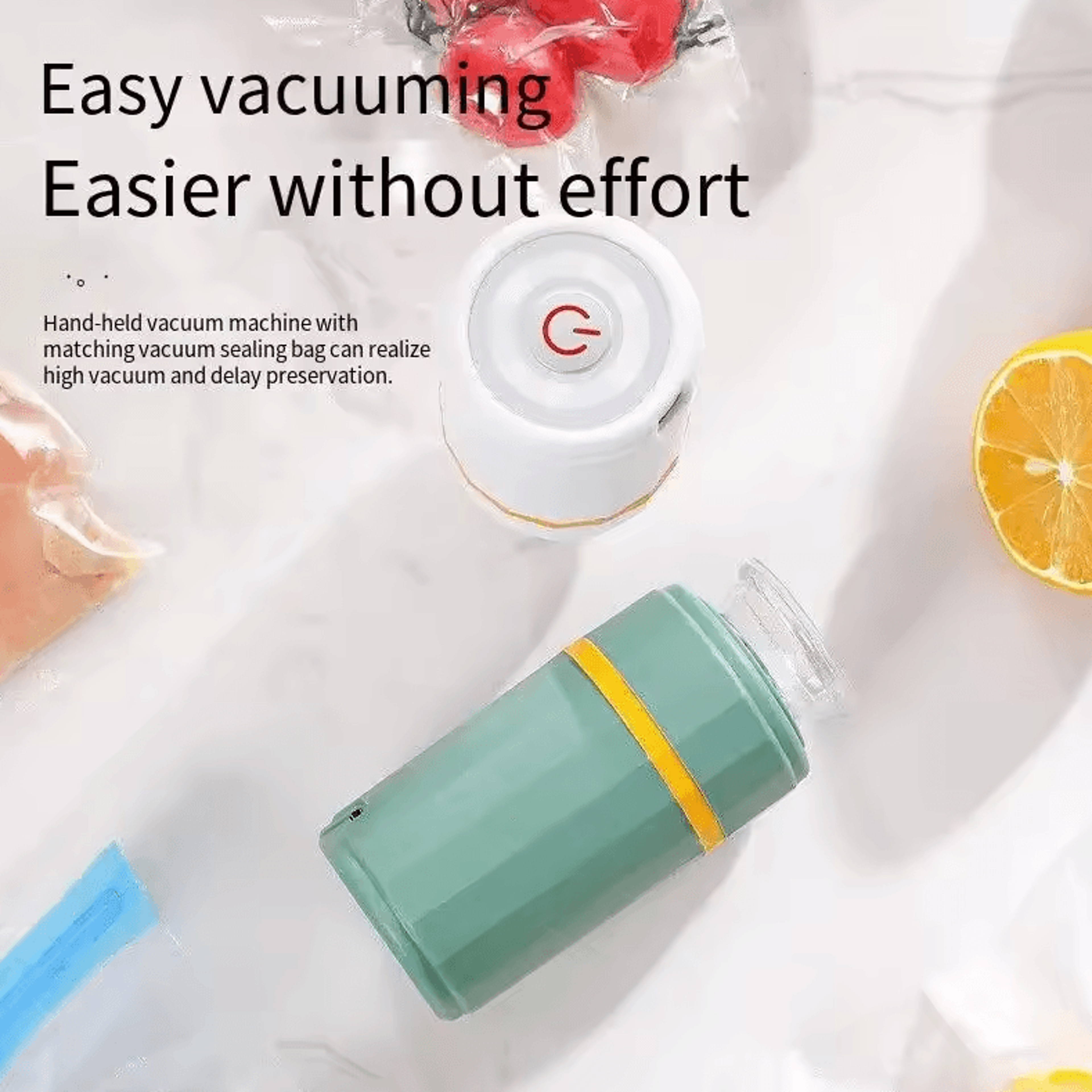 mini electric vacuum pump – portable storage bag air compression tool (rechargeable)