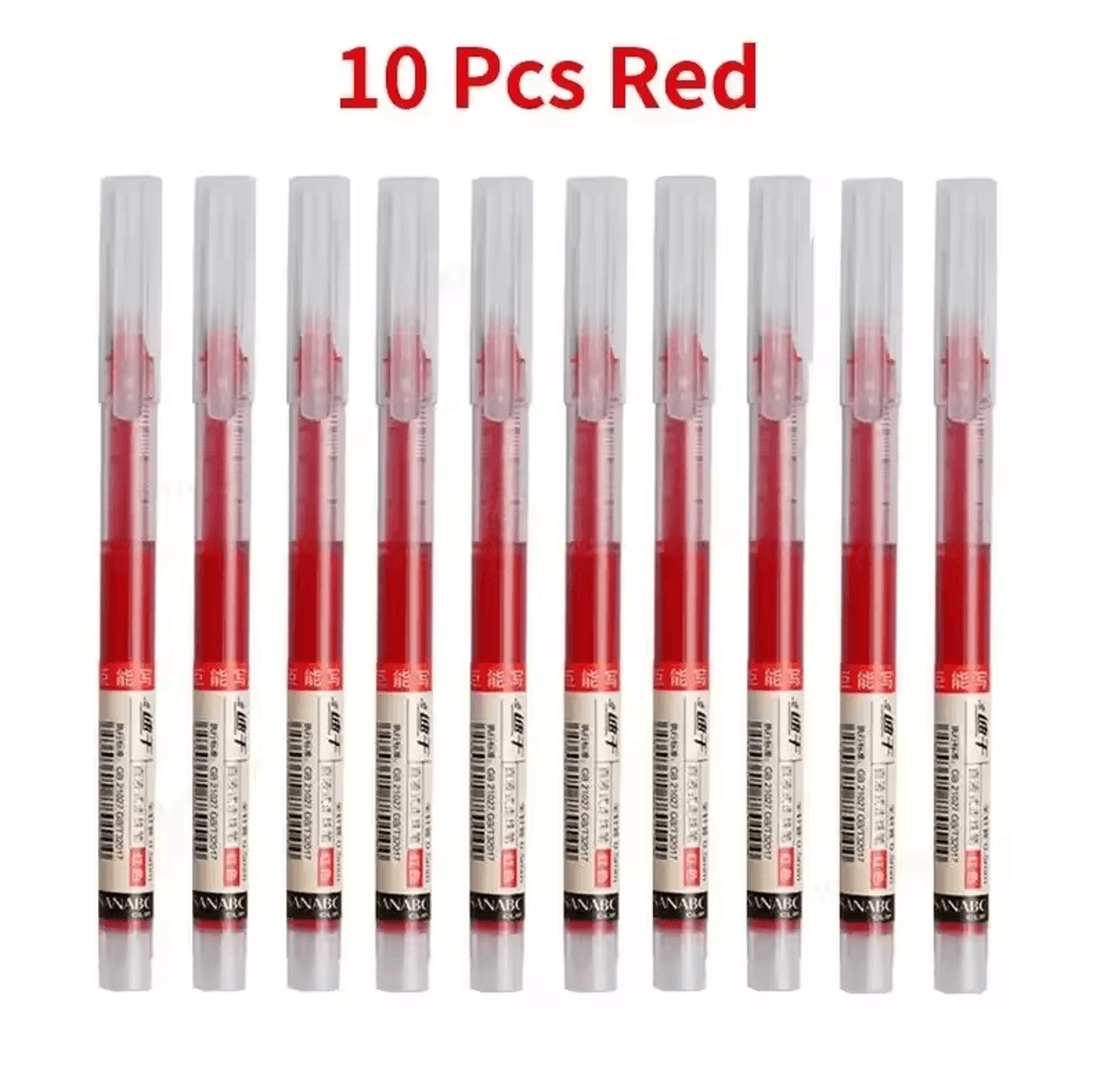 05MM Needle Tip Gel Pens Set  Smooth Writing Kawaii Liquid Ink Ballpoint Pens 4