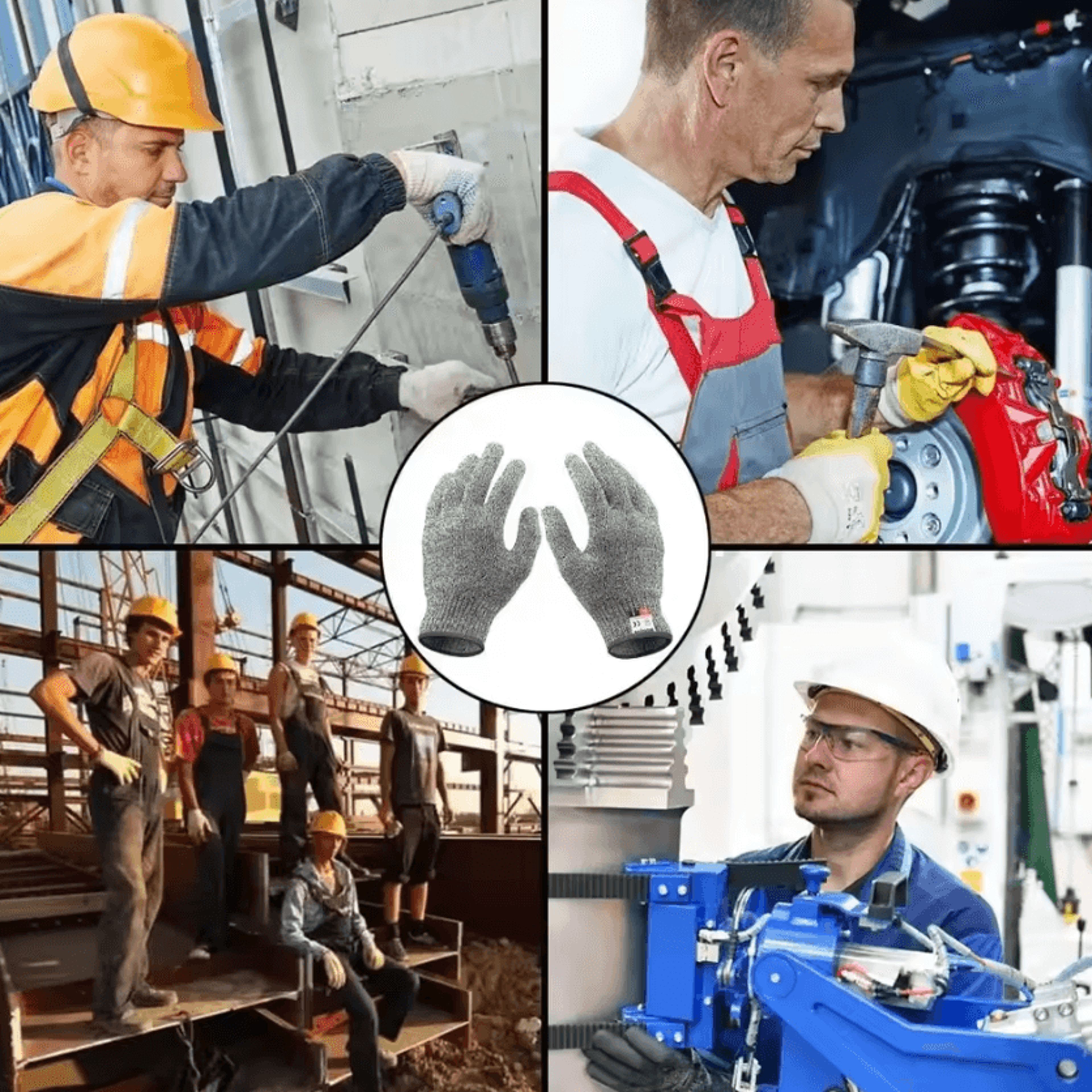 HPPE Level 5 CutResistant Work Gloves  MultiPurpose Safety Protection For Kitchen  Industrial Use 1