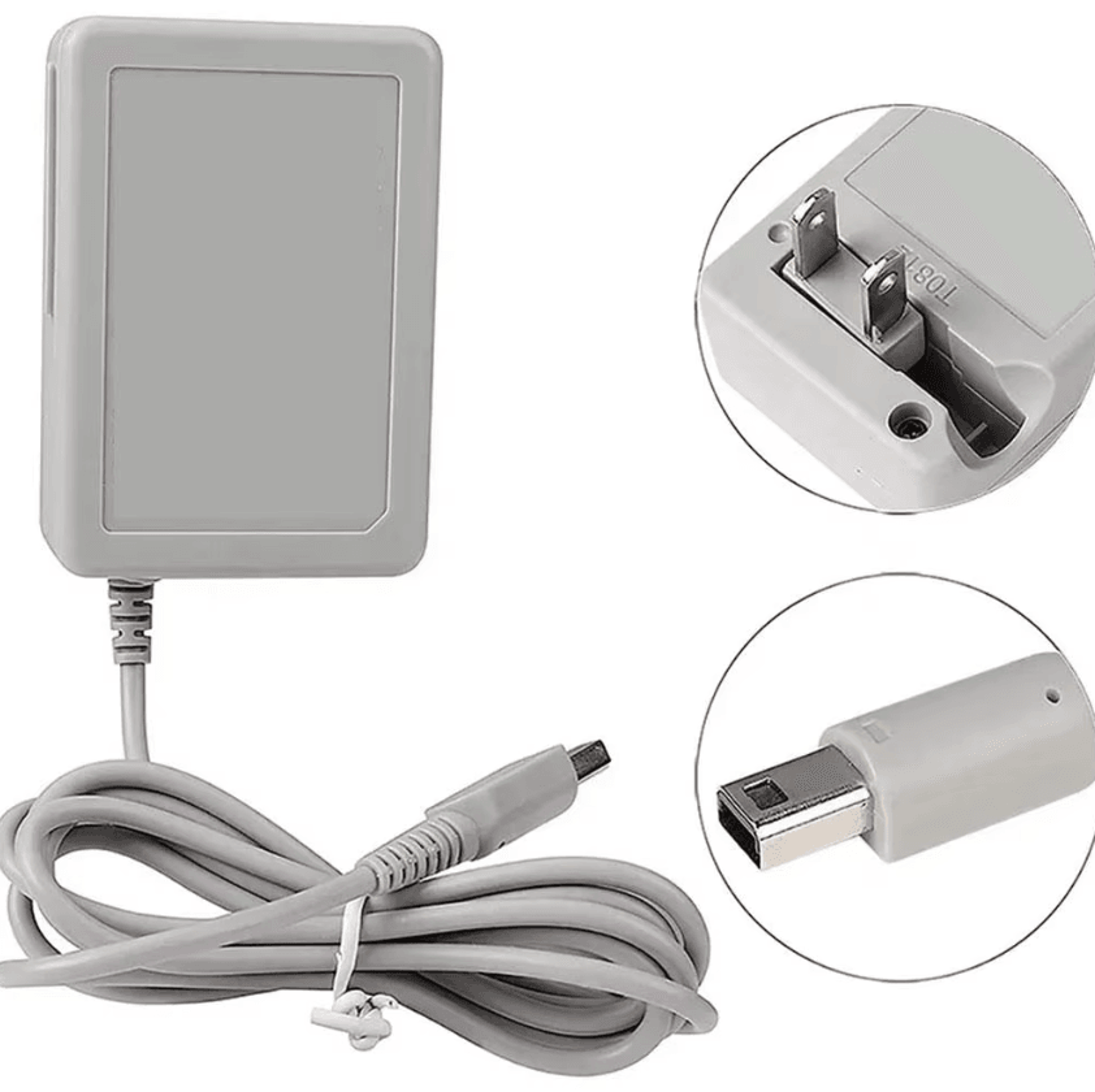 PowerPlay Universal Nintendo 3DS Charger  AC Adapter For 3DS  2DS  DSi USEU Plug 3