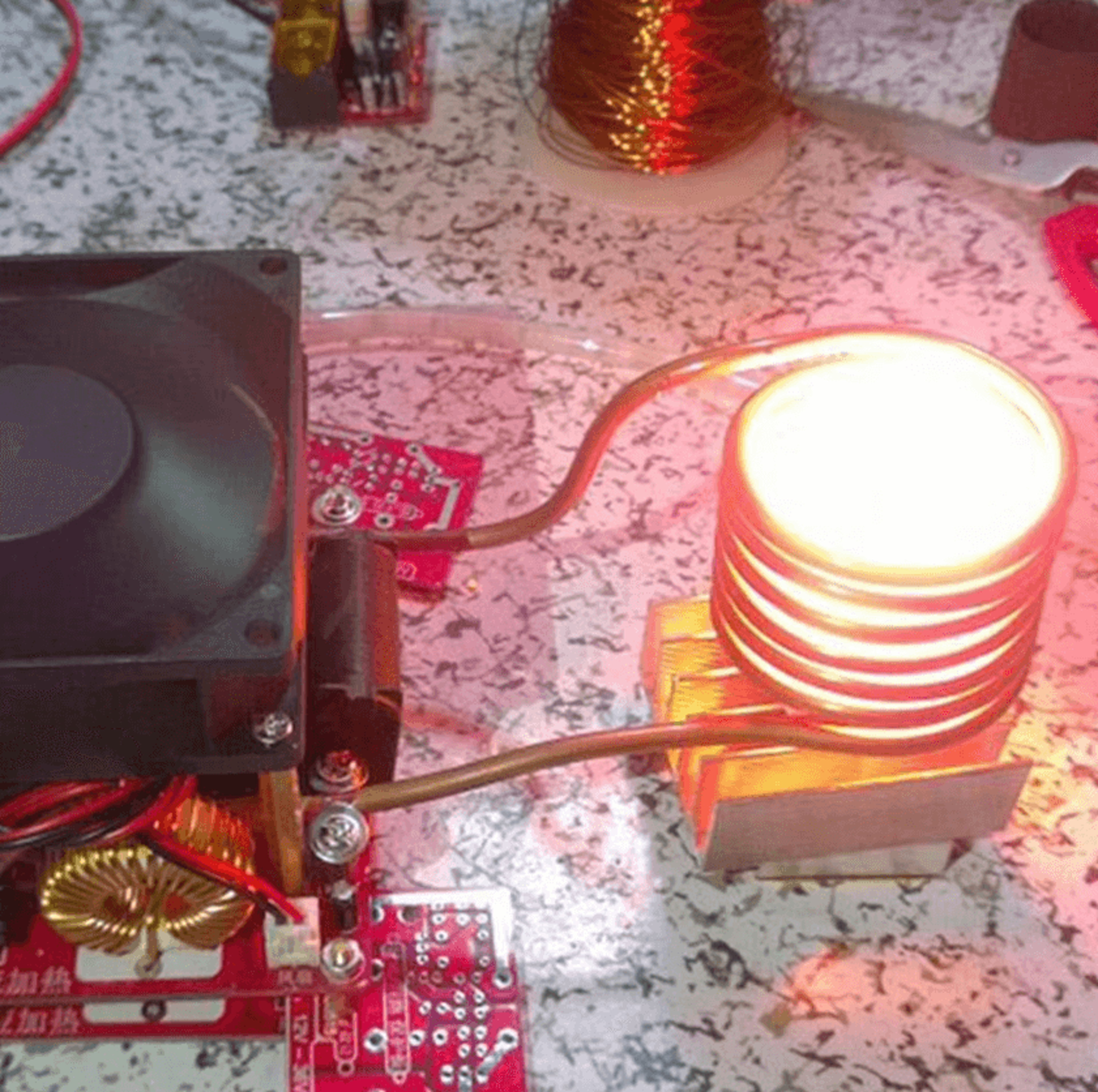 ThermoForge 1000W ZVS Induction Heating Board Kit  Low Voltage HighFrequency Heater Module With Coi 1