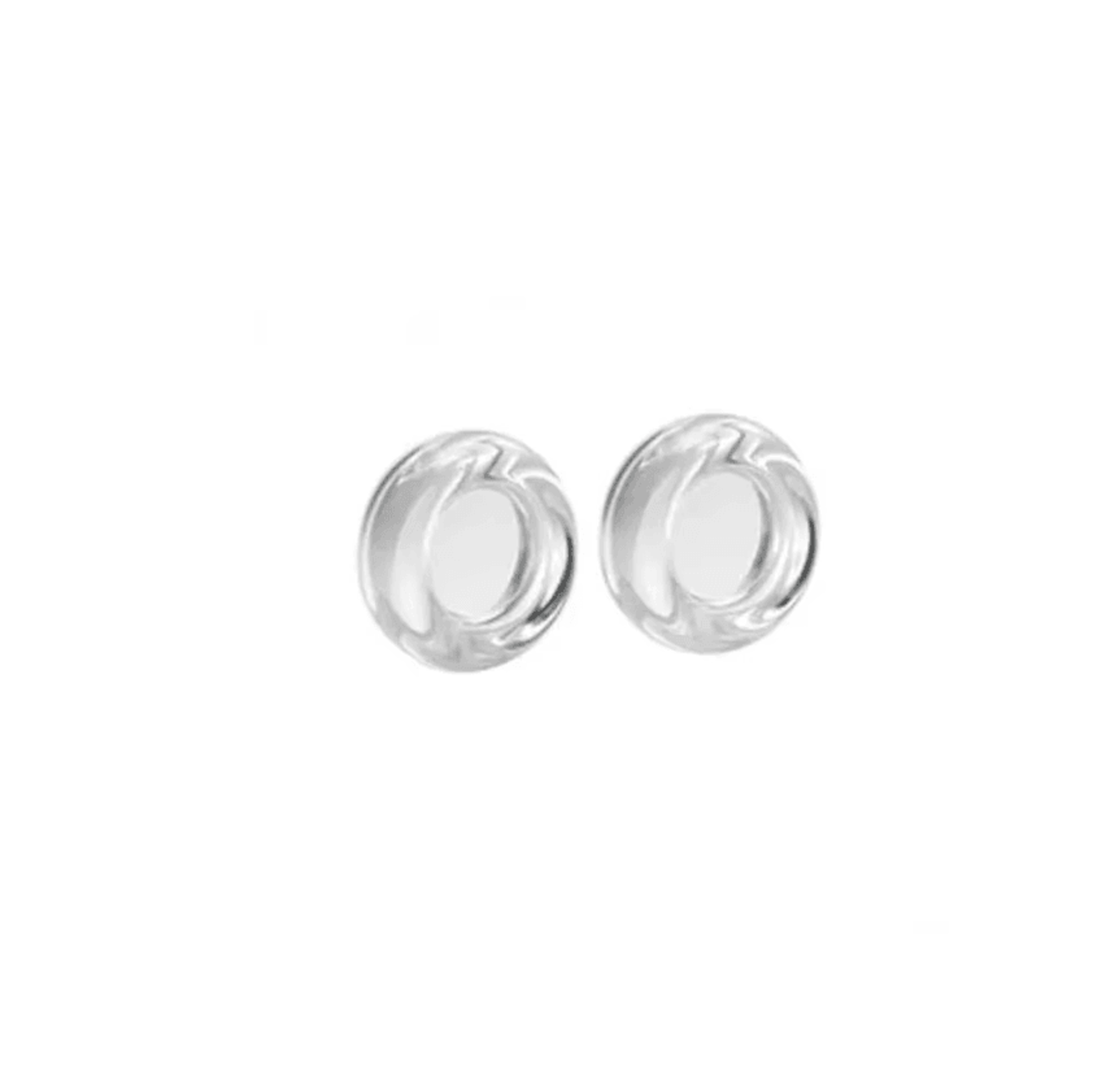 kawaiigrip iine transparent thumb grip caps for switch 2 – soft silicone anti-slip joystick protectors