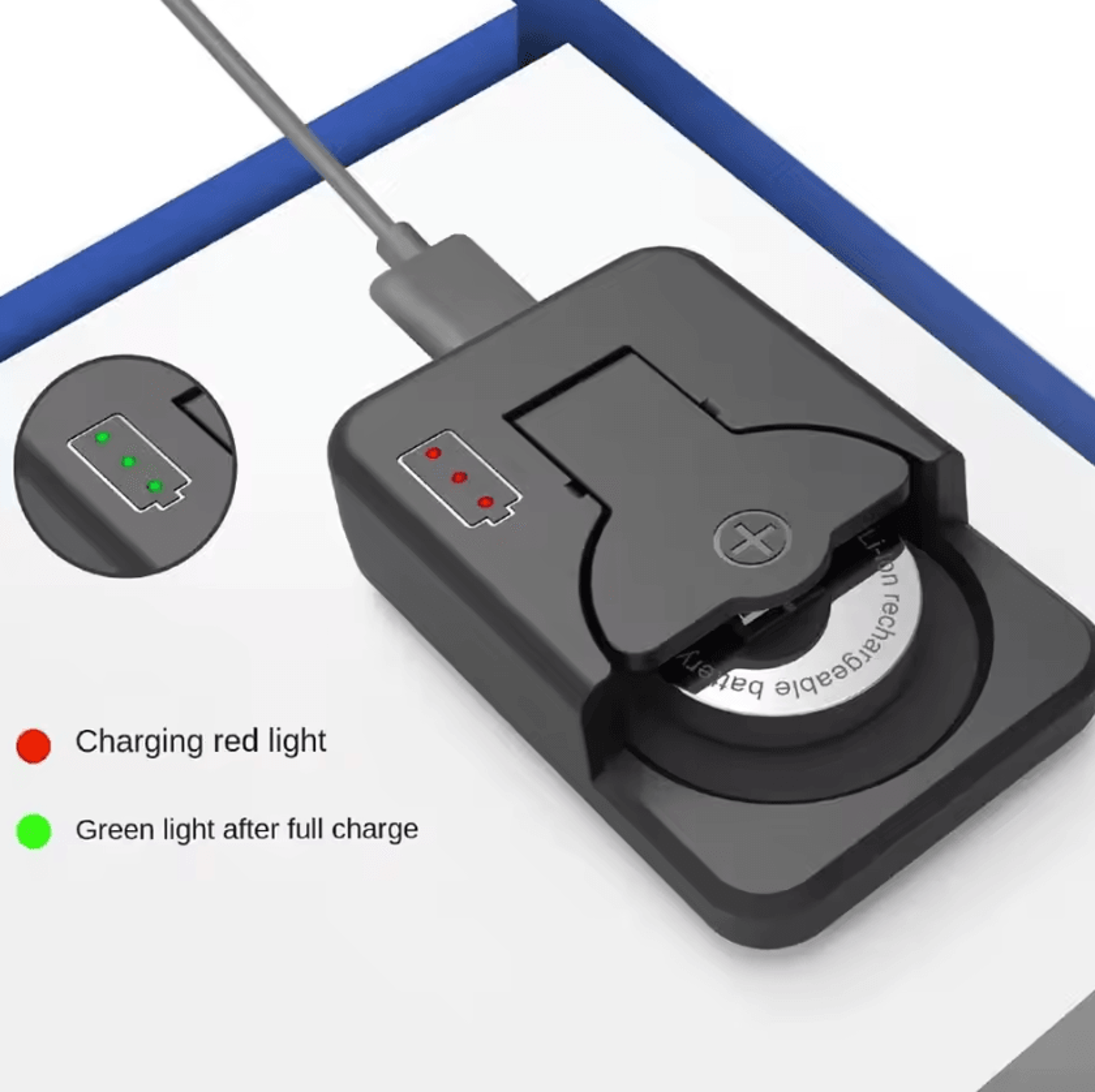 USBC Rechargeable Lithium Coin Batteries  Smart Button Cell Power For LIR203220252016 3