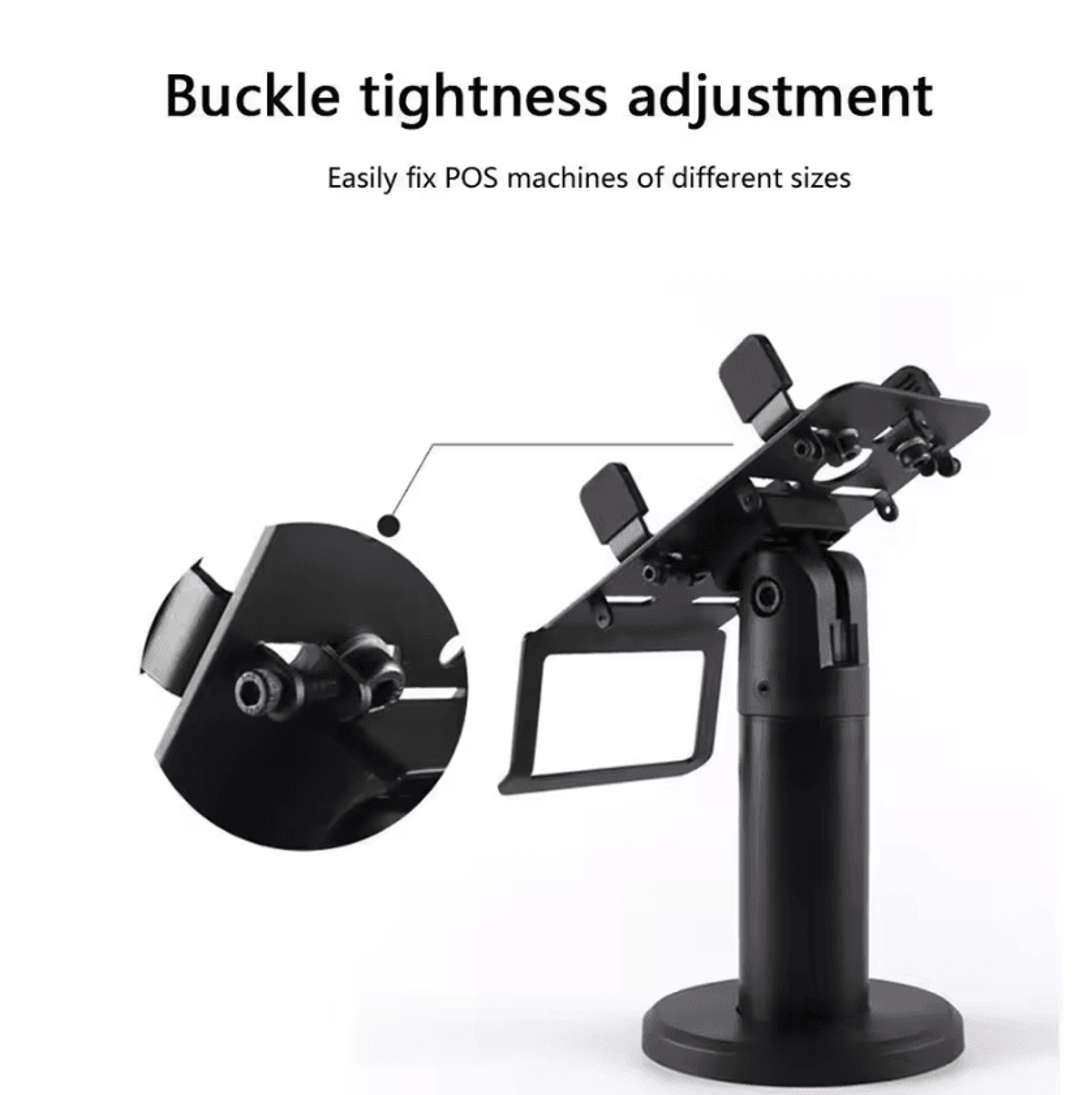 Adjustable Rotating POS Machine Stand  Universal Cashier Display Holder For Payment Terminals 3