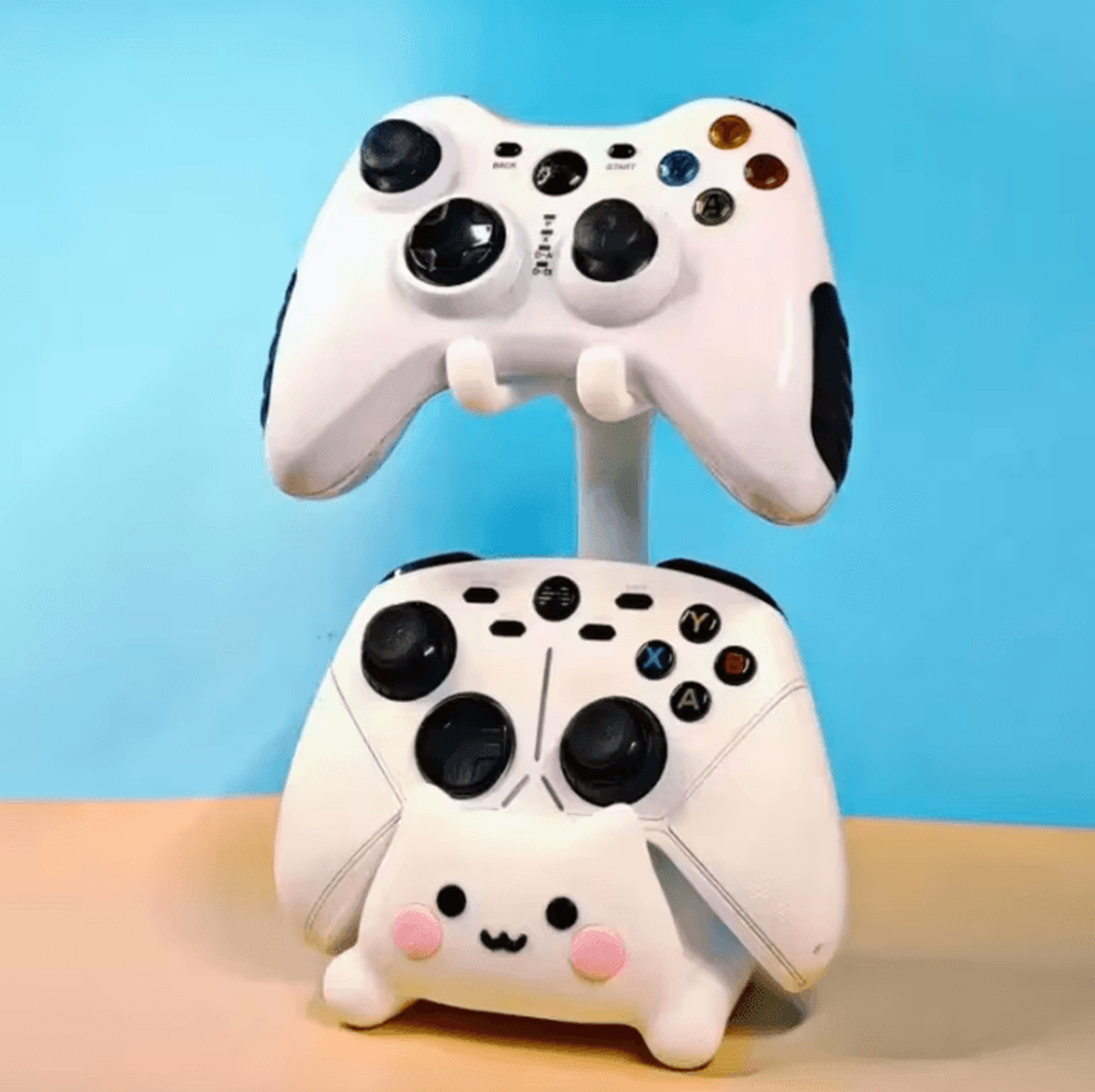 Cute Cat Game Controller Stand  Universal Holder For PS5 PS4 Xbox Switch 0