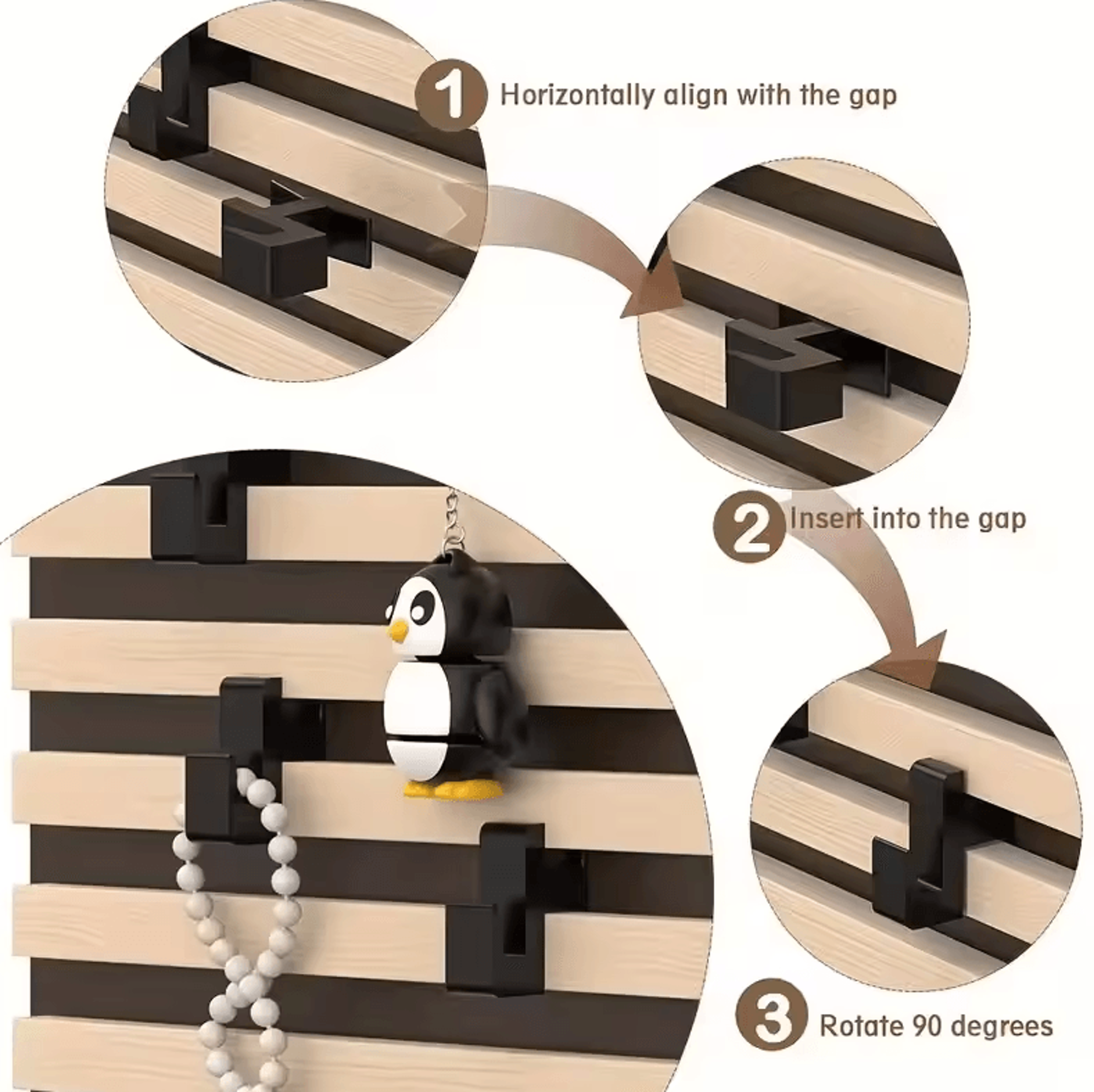 DrillFree Acoustic Panel Hook  MultiUse Soundproof Board Hanger For Home Studios 1