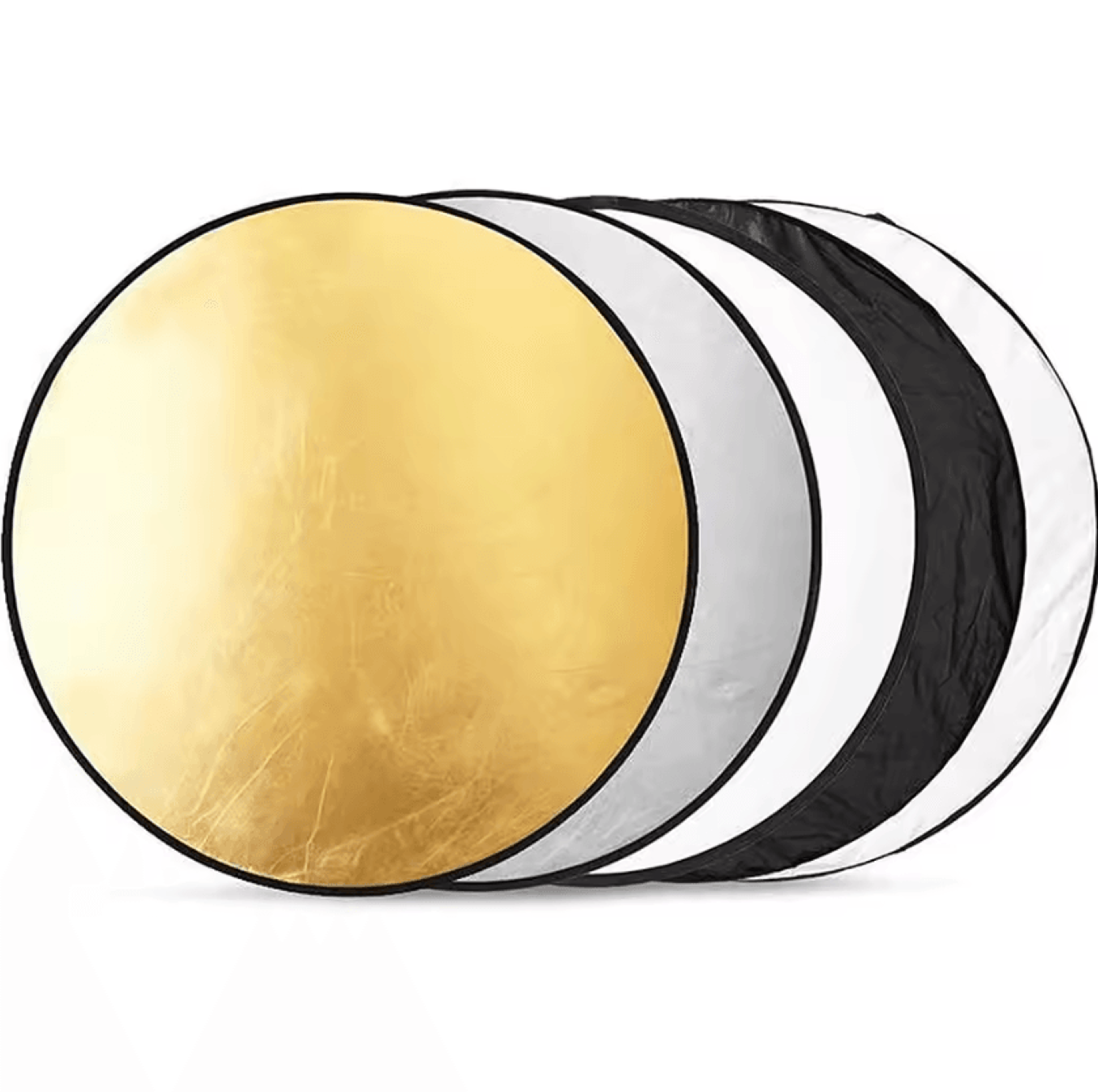 5in1 Collapsible Photography Reflector  Portable Light Diffuser 6080110cm 2