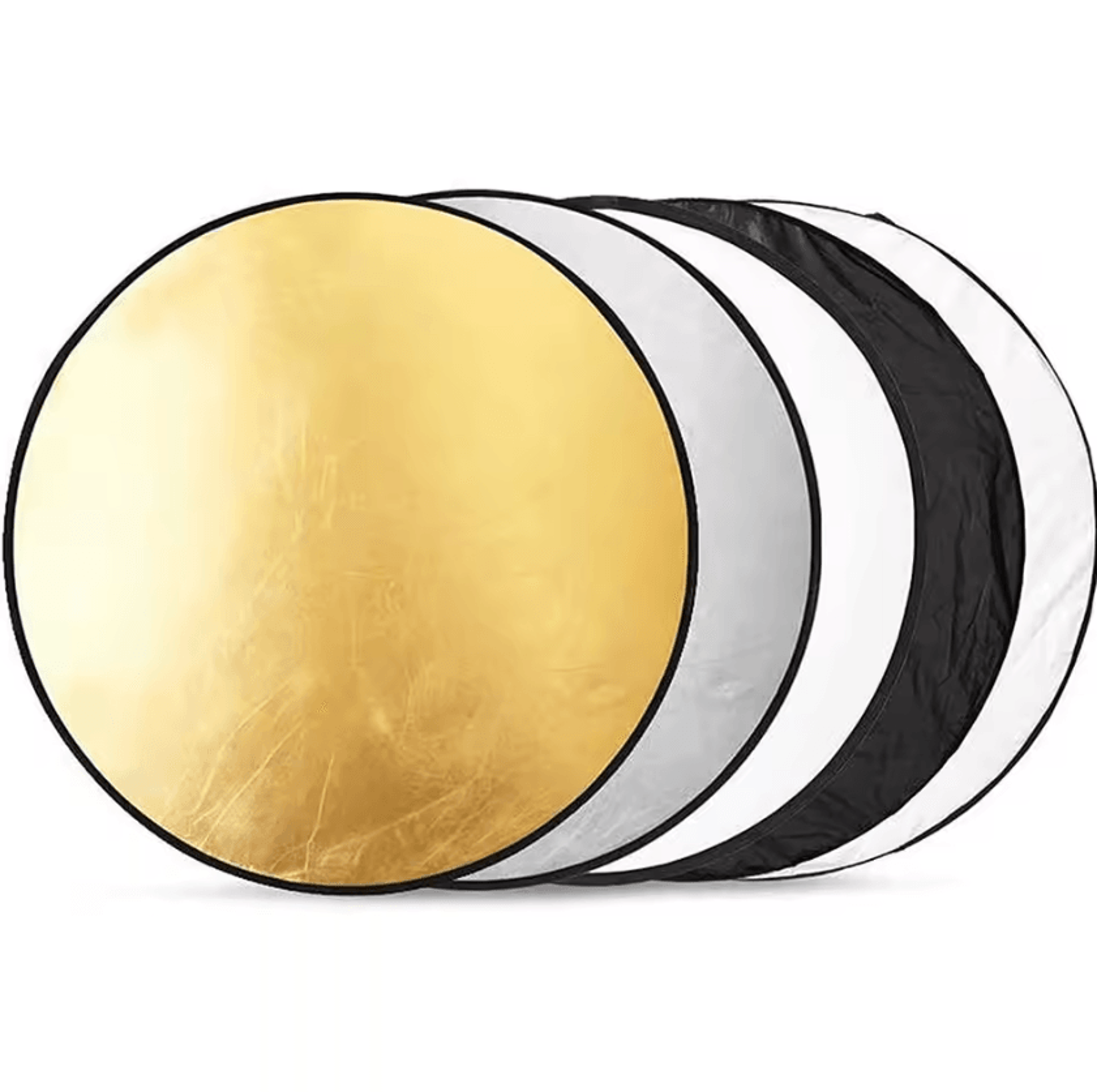 5in1 Collapsible Photography Reflector  Portable Light Diffuser 6080110cm 3
