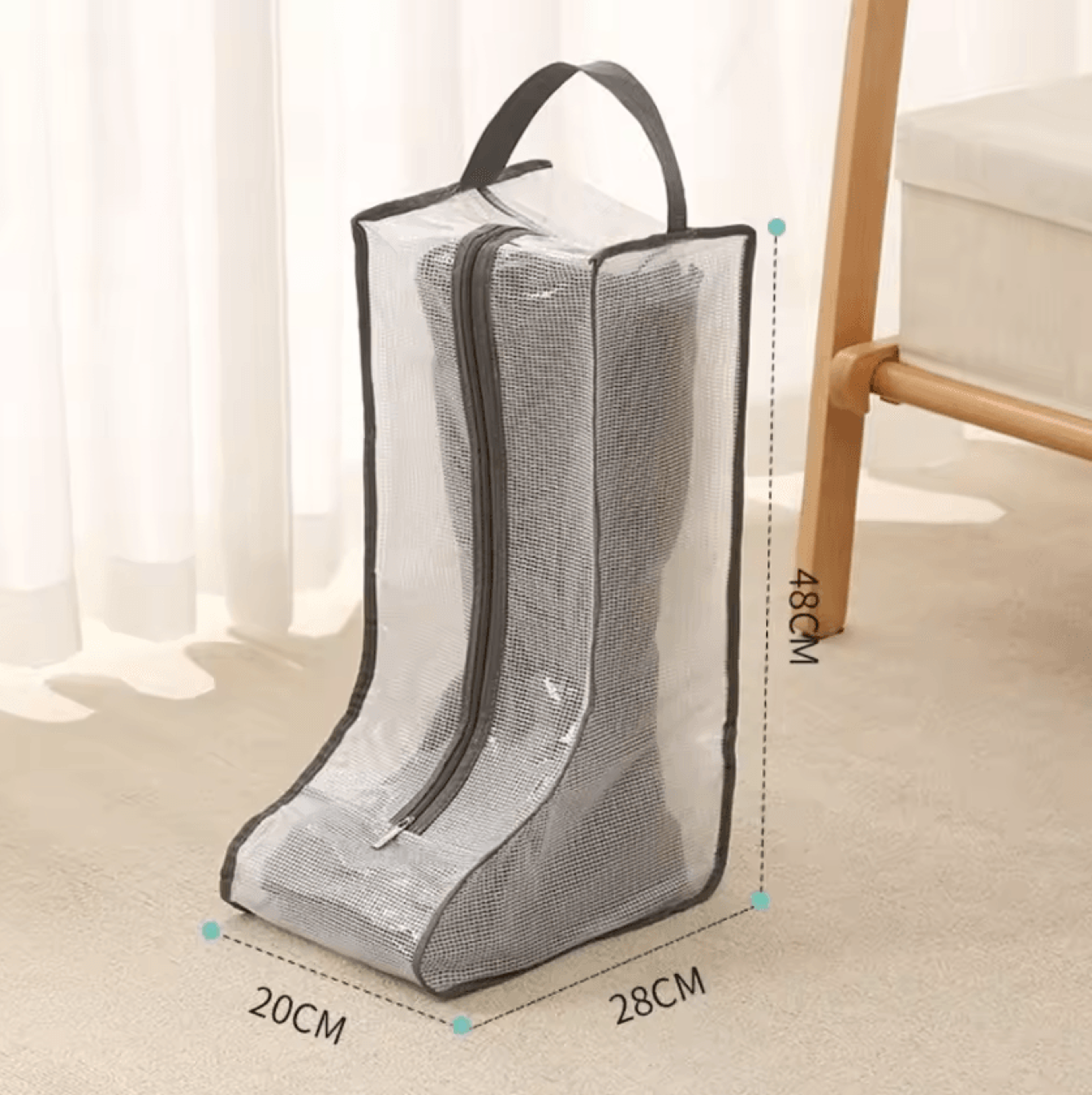 Portable Waterproof Boot Storage Bag  Dustproof Travel Shoe Organizer 7