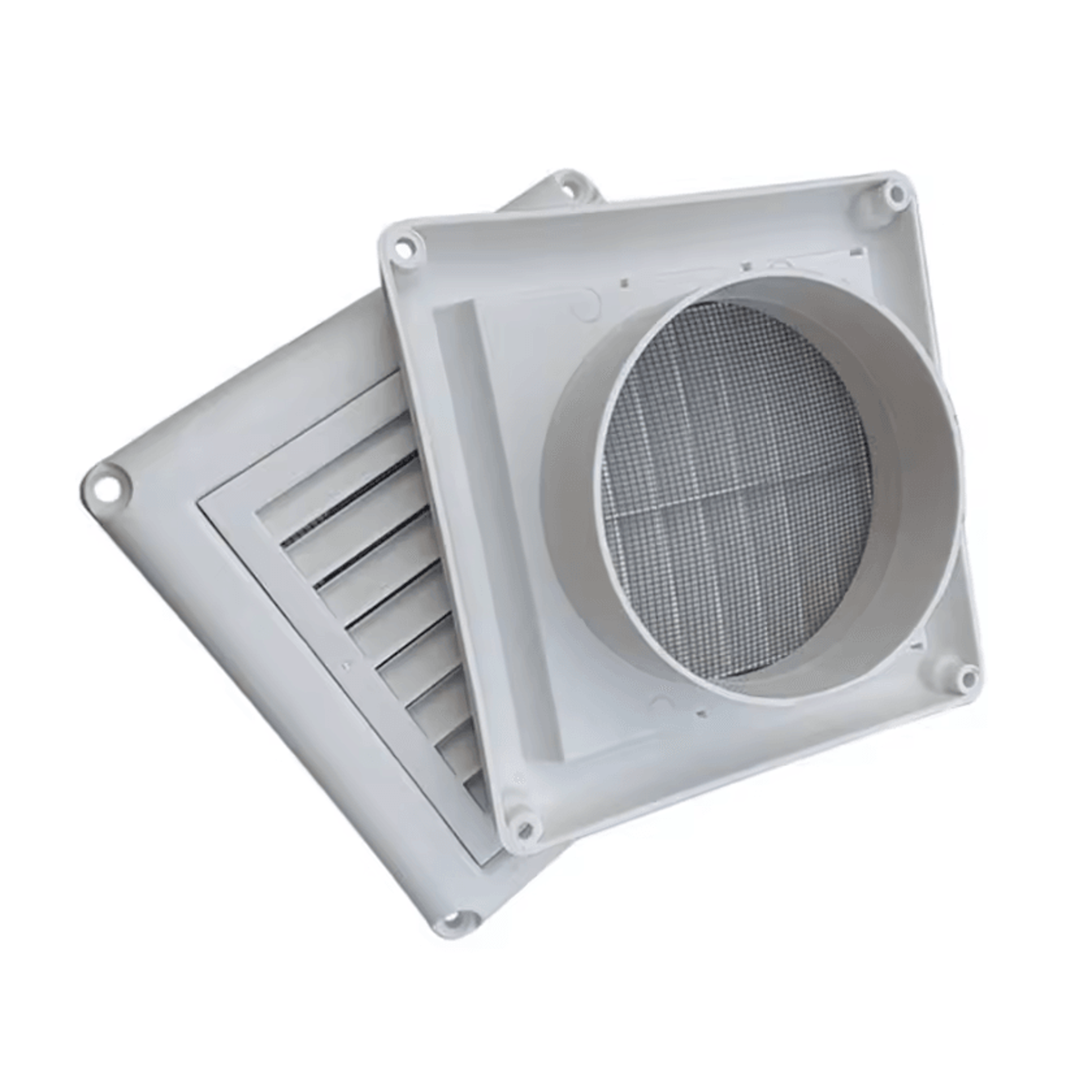 Air Vent Grille Cover With Flaps  Durable Wall Ventilation Outlet For Efficient Airflow 1