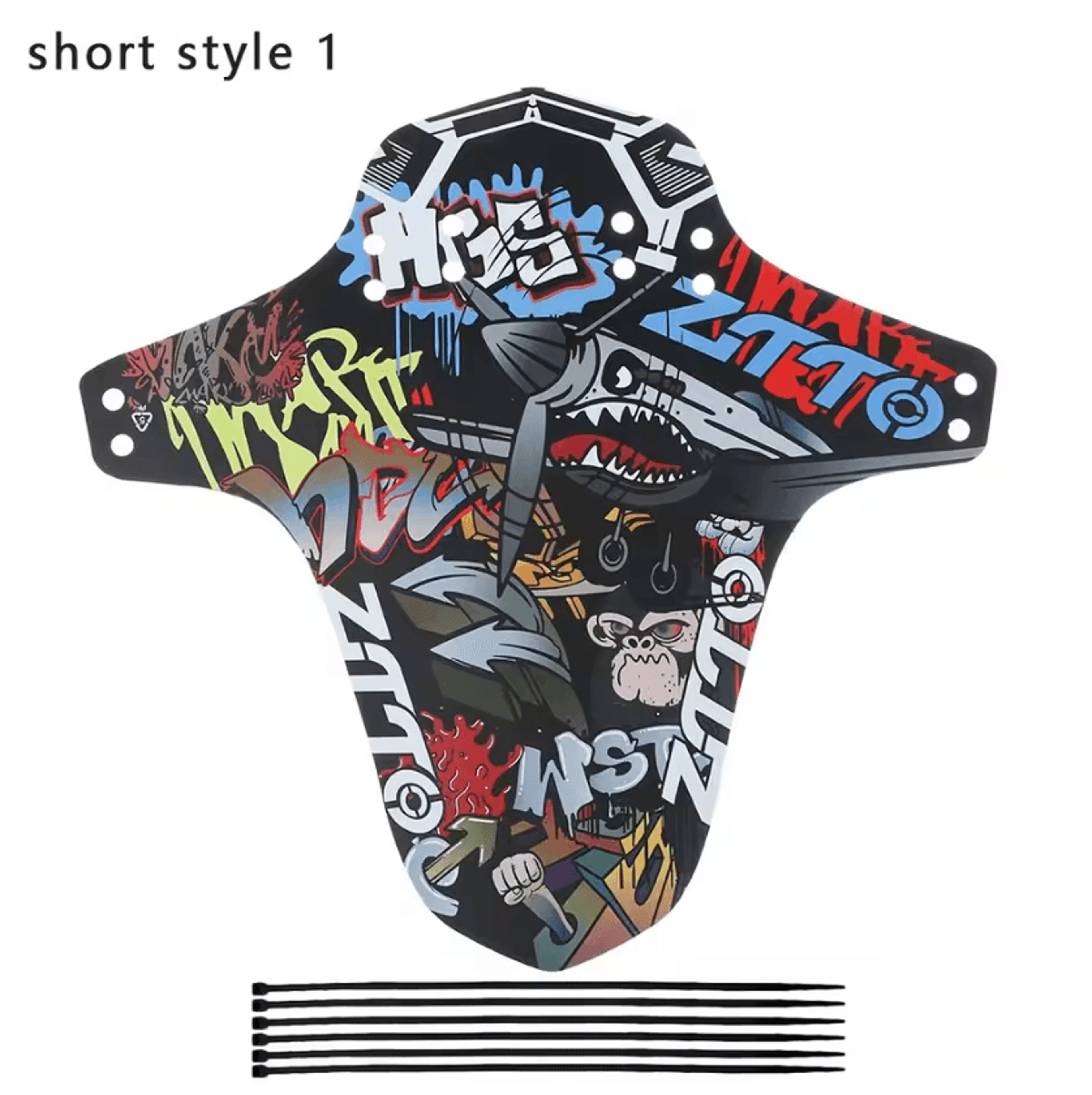 MudShield MTB Bike Fender Set  Front  Rear Mudguard For Mountain  Road Cycling 3