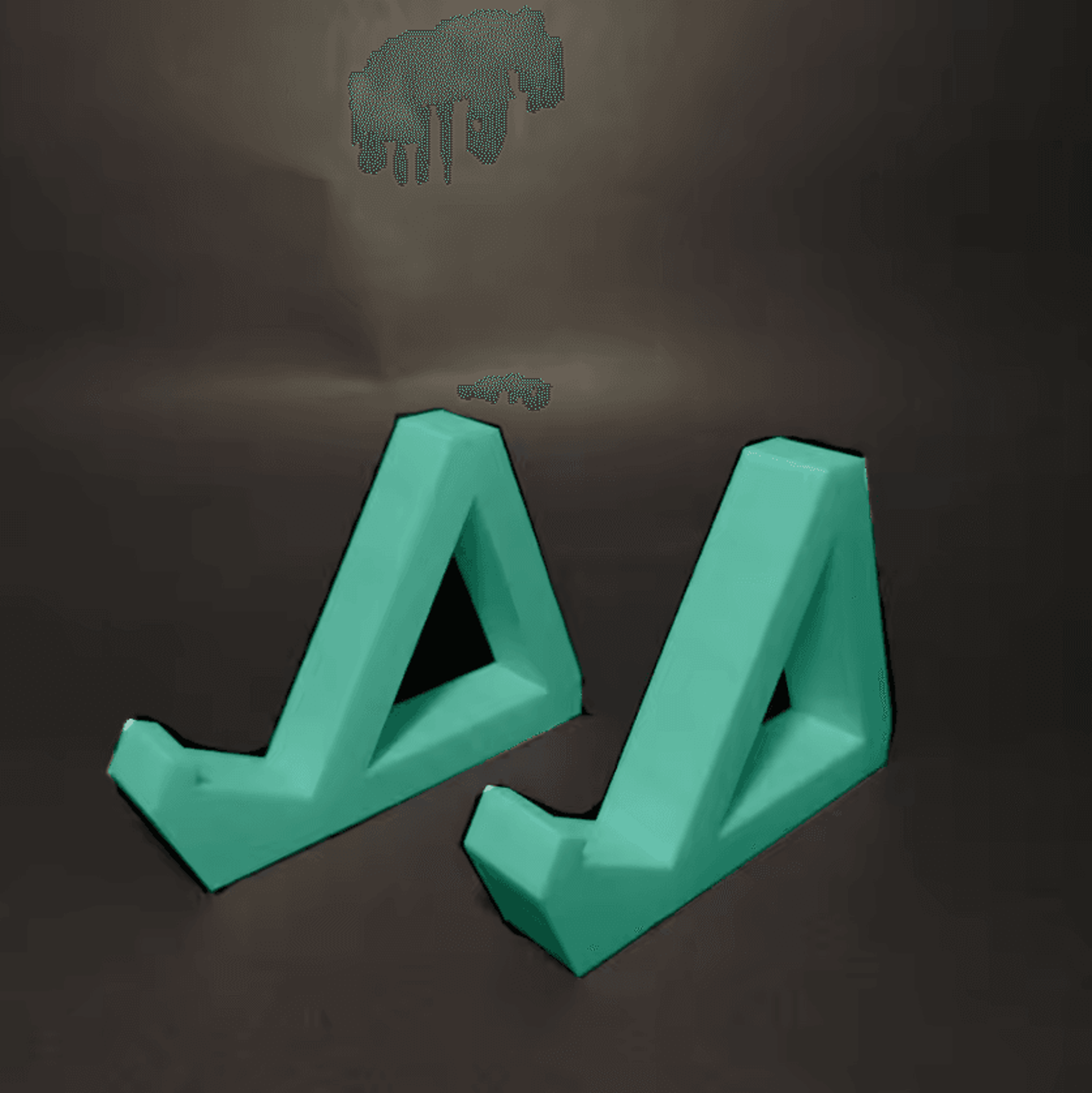 3D Printed Mechanical Keyboard Display Stand  SingleLayer Desktop Storage Rack 2