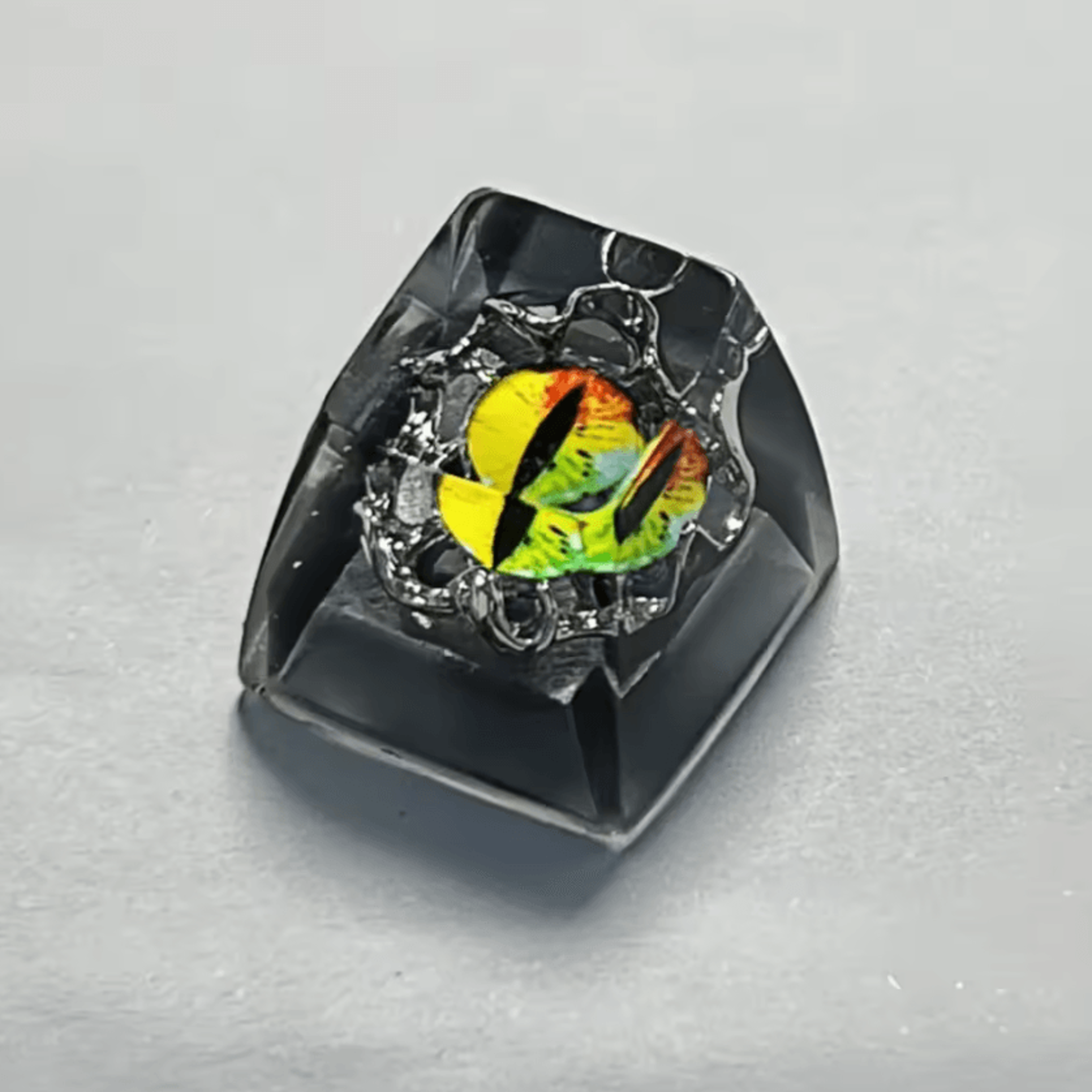 Evil Eye Artisan Resin Keycap  3D Halloween Custom Mechanical Keyboard Keycap 5