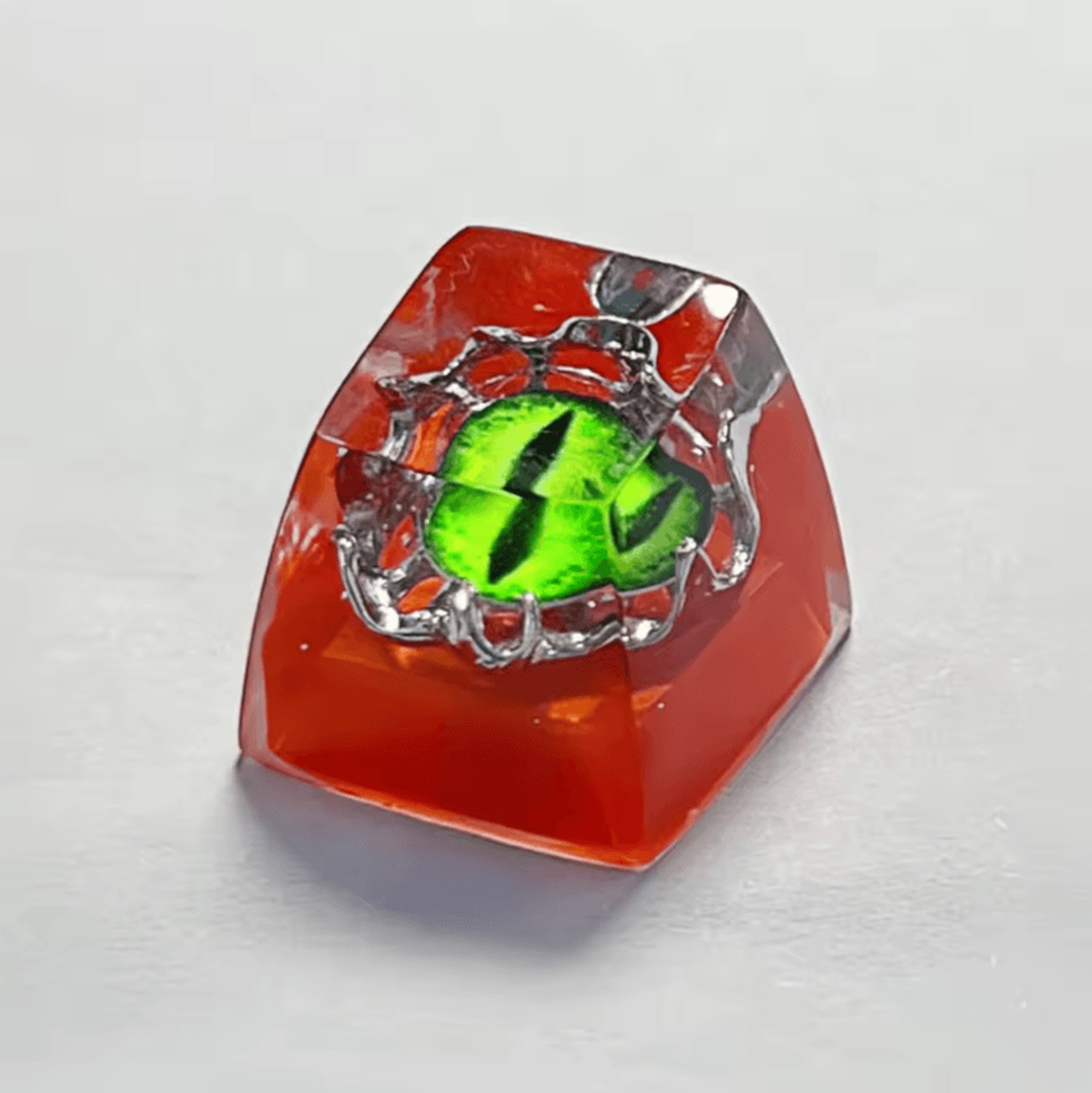 Evil Eye Artisan Resin Keycap  3D Halloween Custom Mechanical Keyboard Keycap 7
