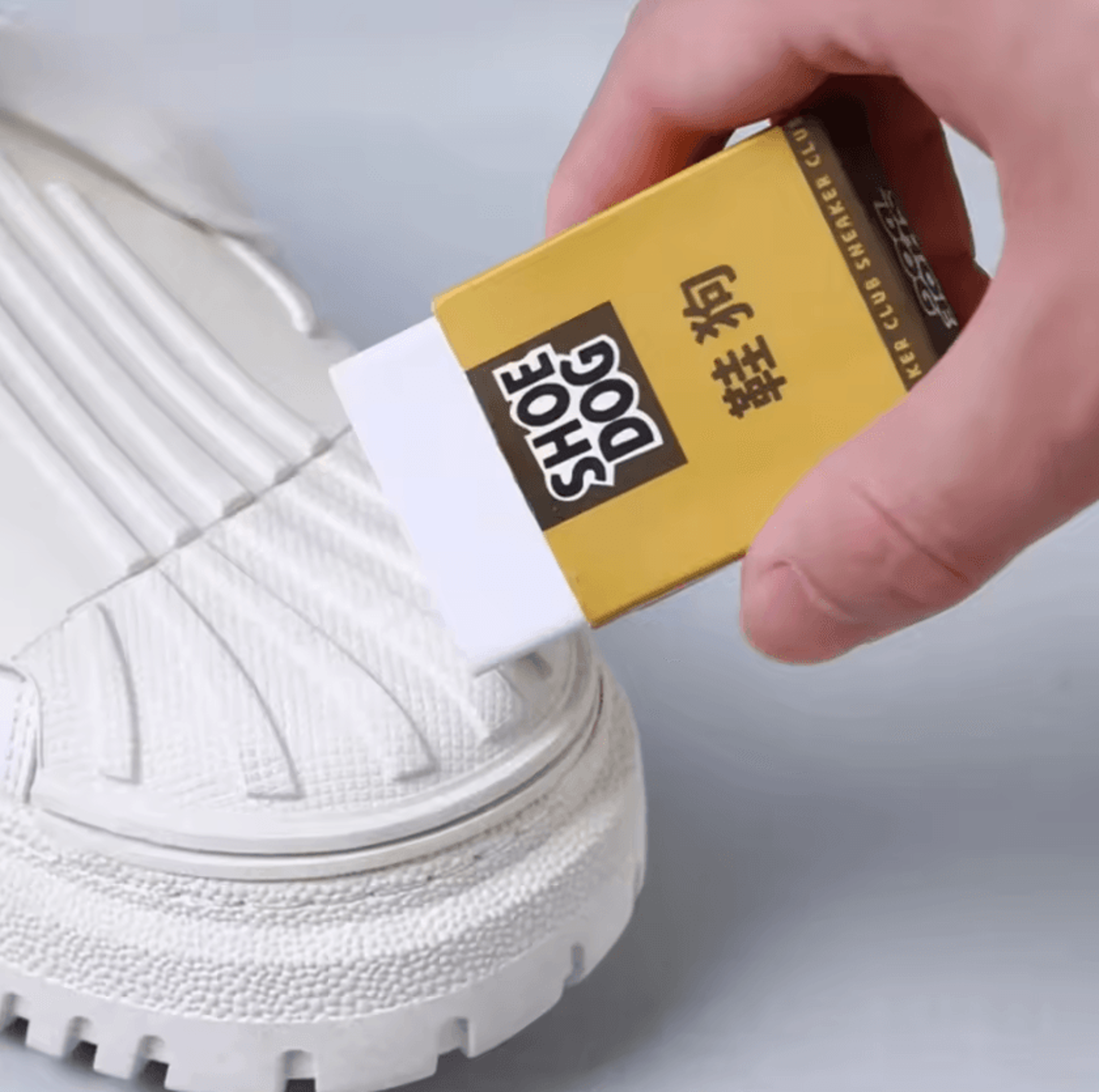 freshstep waterless shoe cleaning eraser – instant sneaker stain remover