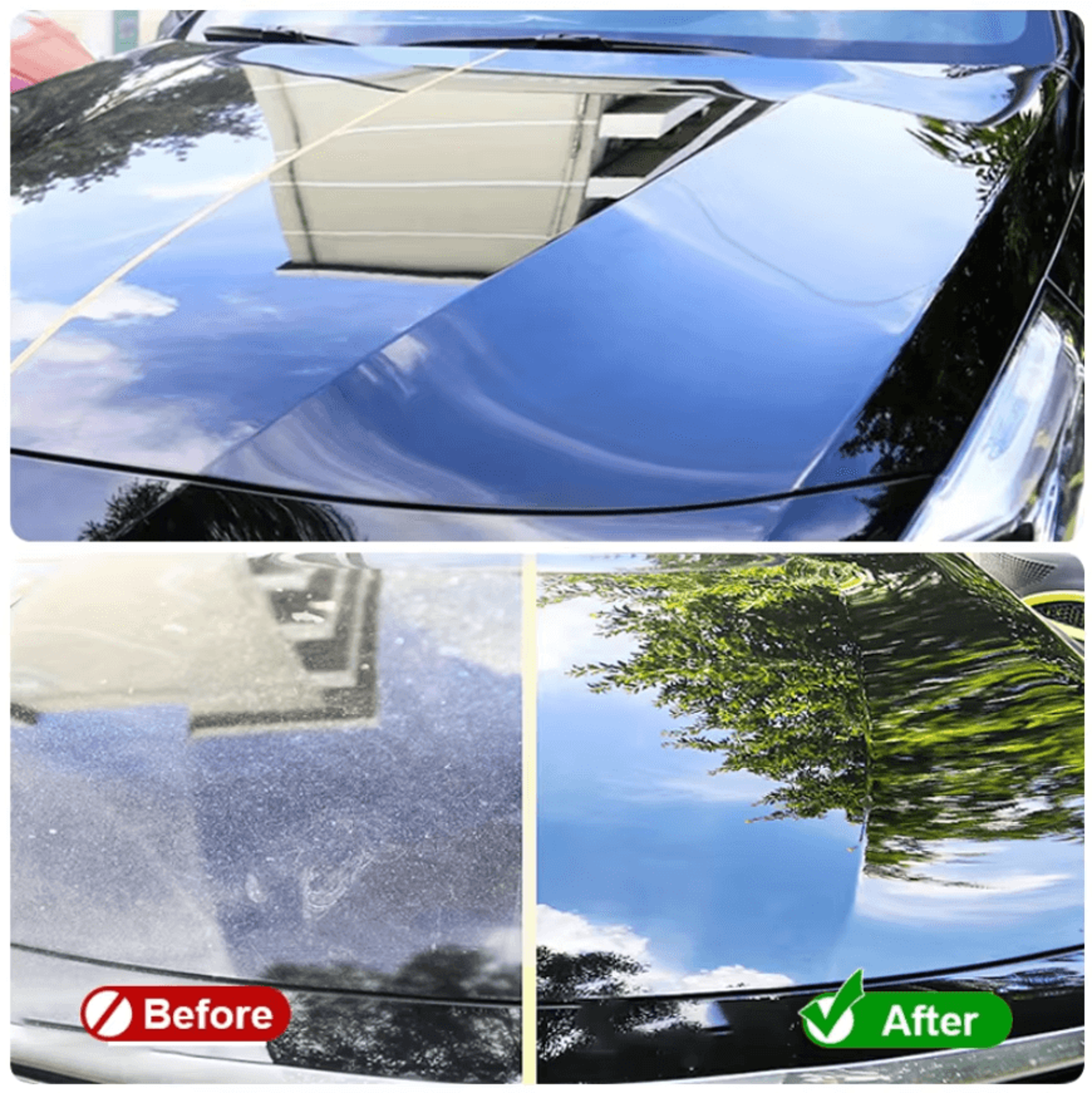 NanoShield Pro Ceramic Coating  Hydrophobic Car Paint Protection Liquid 100ml 1