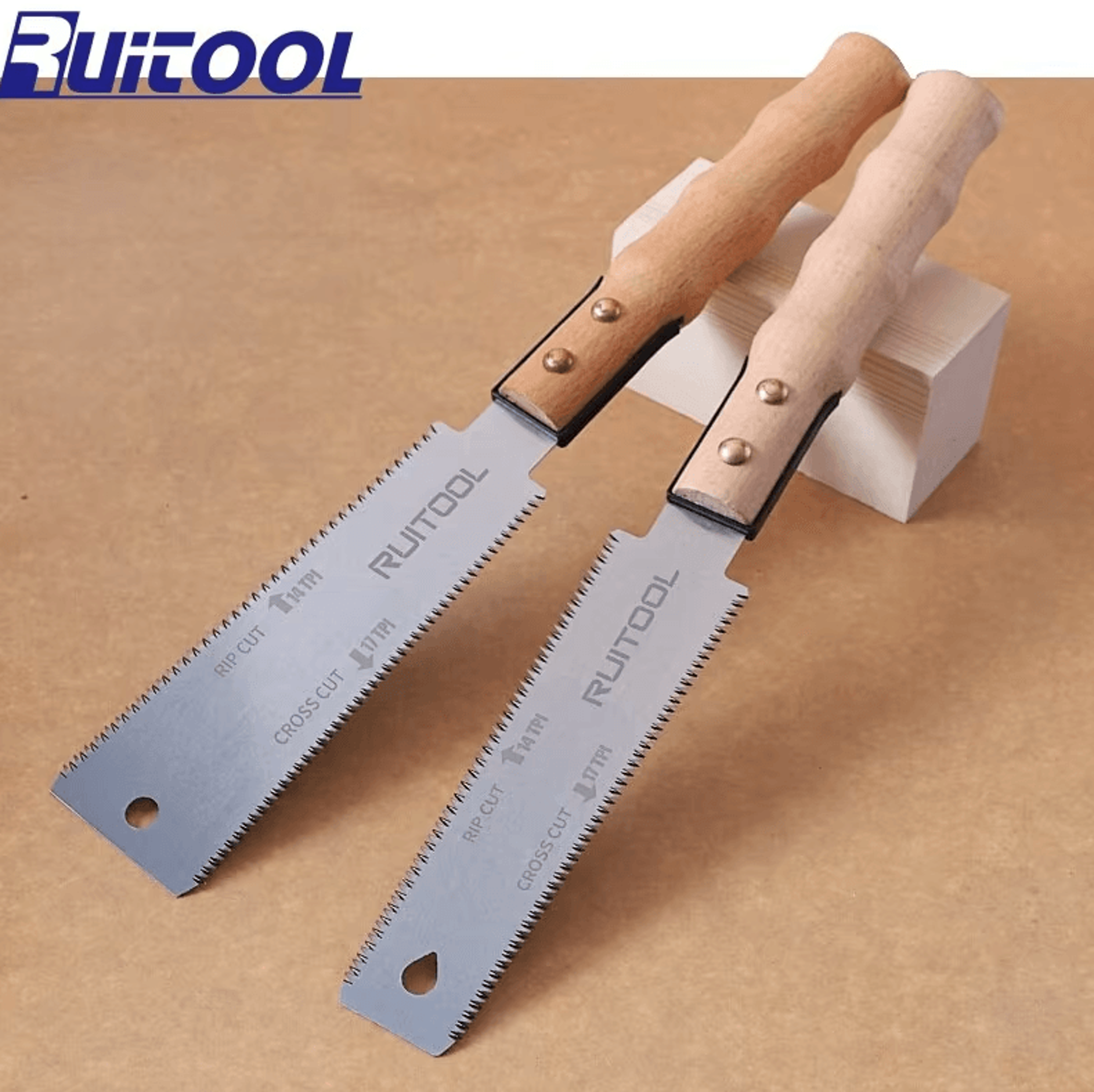 6-inch japanese double-sided pull saw – sk5 steel flush cut woodworking tool