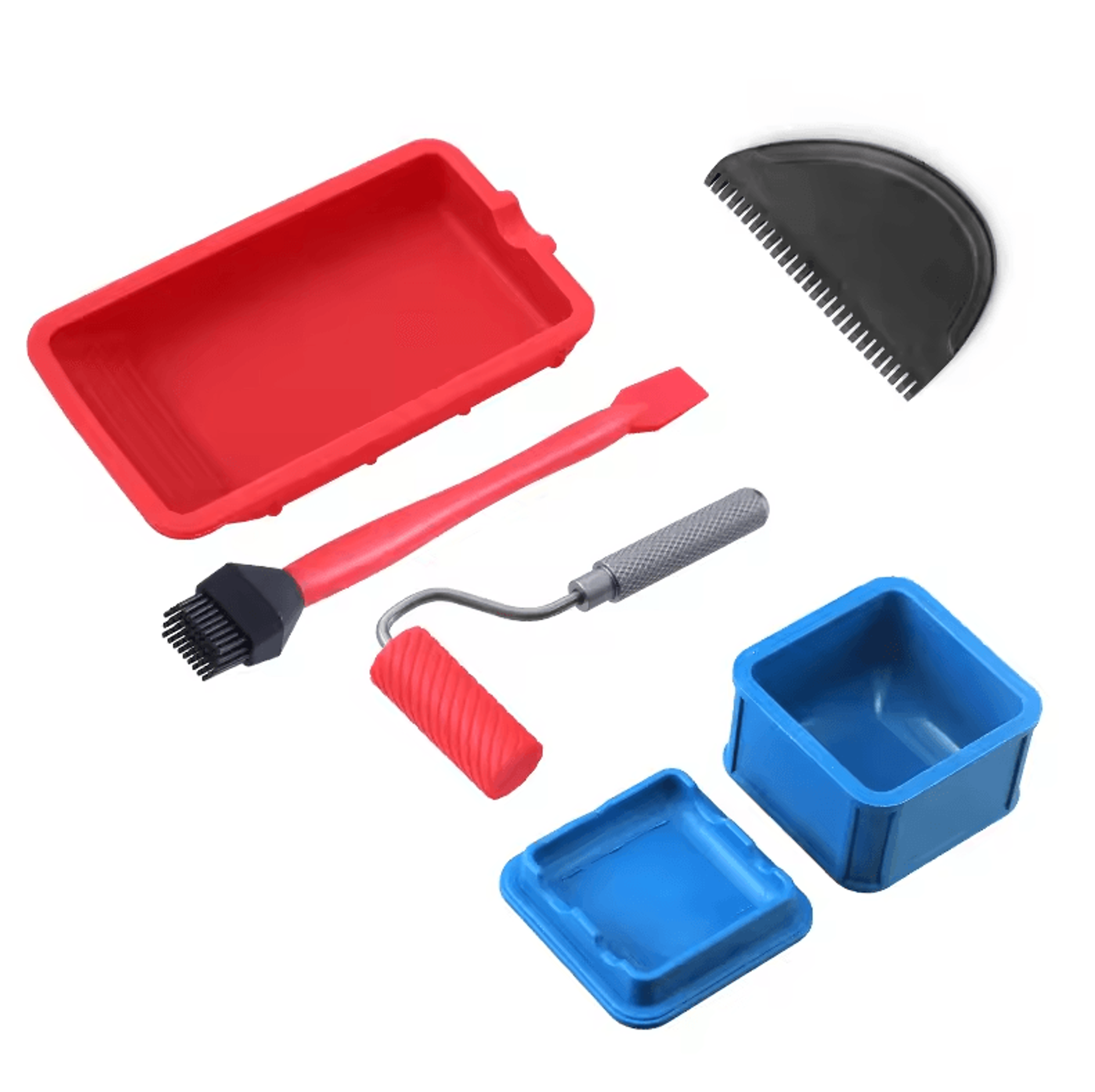 178 Glue Roller Kit With Aluminum Handle  Tray  Precision Adhesive Applicator Tool 4