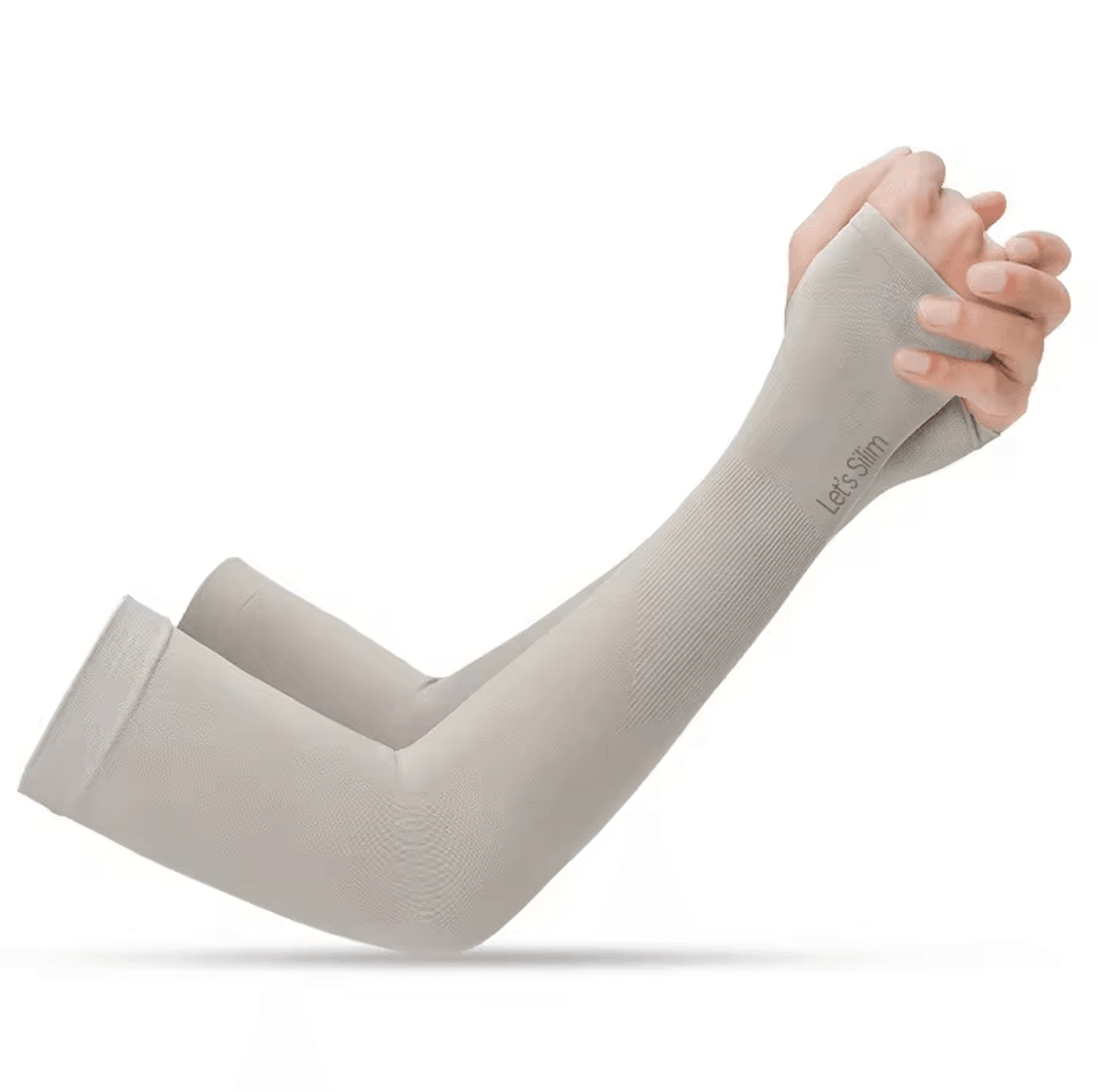 Ice Silk AntiUV Arm Sleeves  Cooling Fingerless Compression Covers For Sports  Driving 3