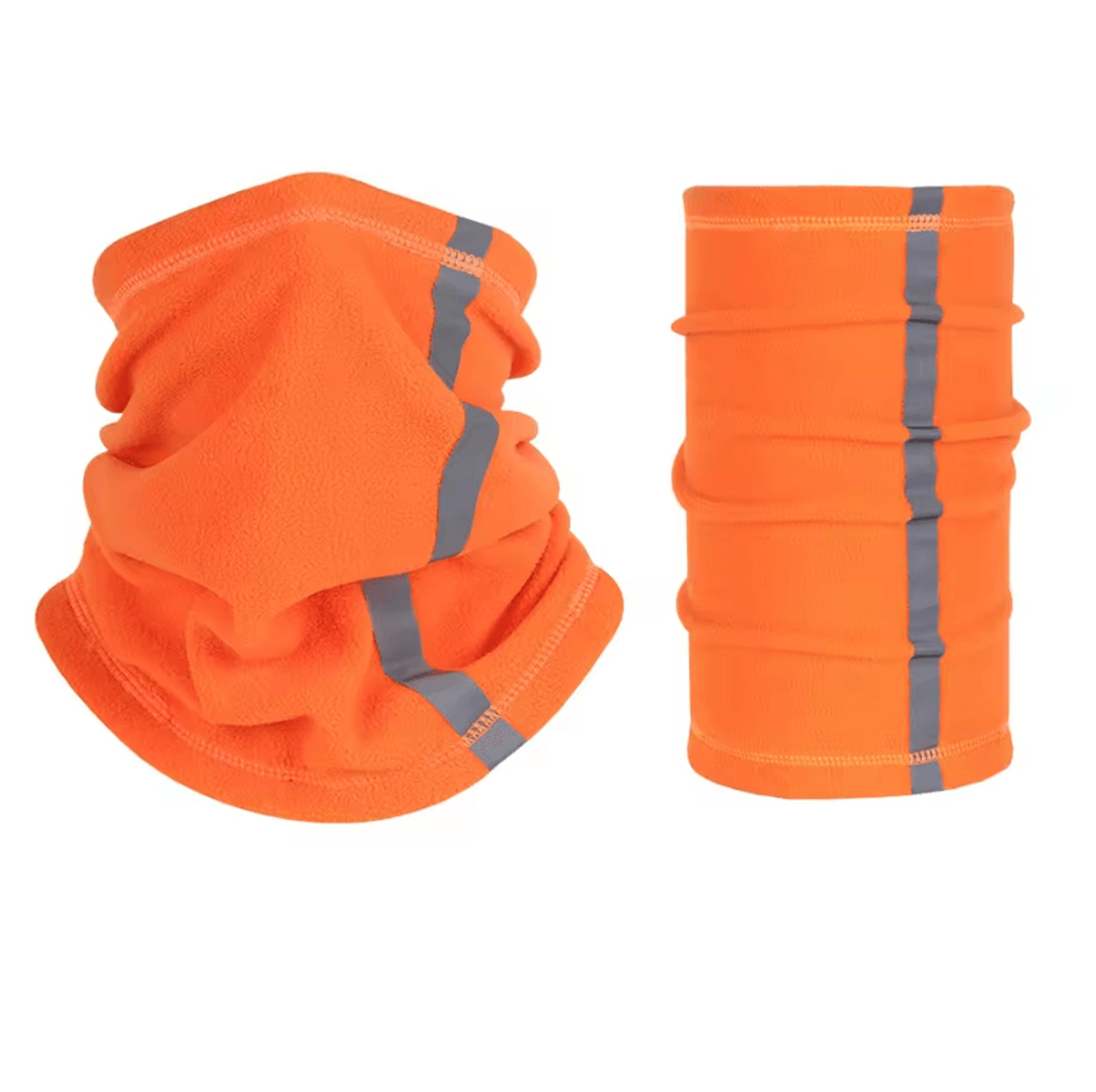 Reflective Fleece Neck Gaiter  Warm Windproof Cycling  Outdoor Face Cover For Men  Women 6